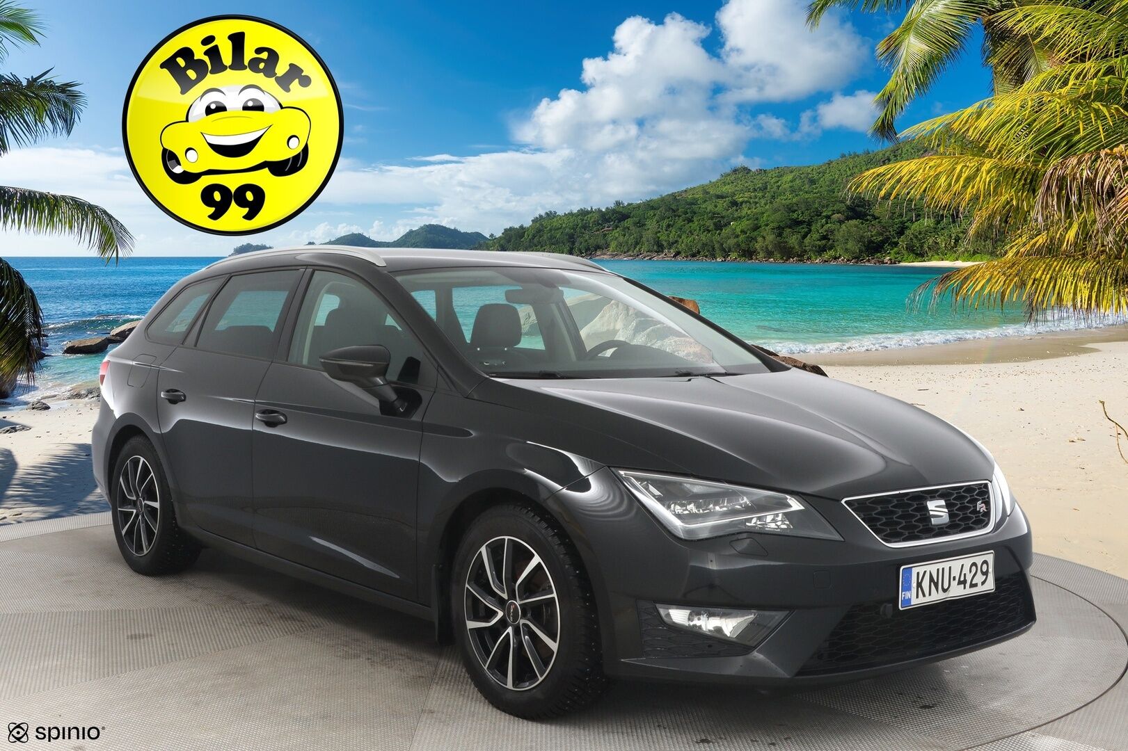Seat Leon ST 2016 1,4 FR TSI 150 *Lohko / Tutkat / Bluetooth / FR* - Kahdet renkaat / Hyvät huollot! - HULLUT JOULUT KORKOTARJOUS 2,49% 
