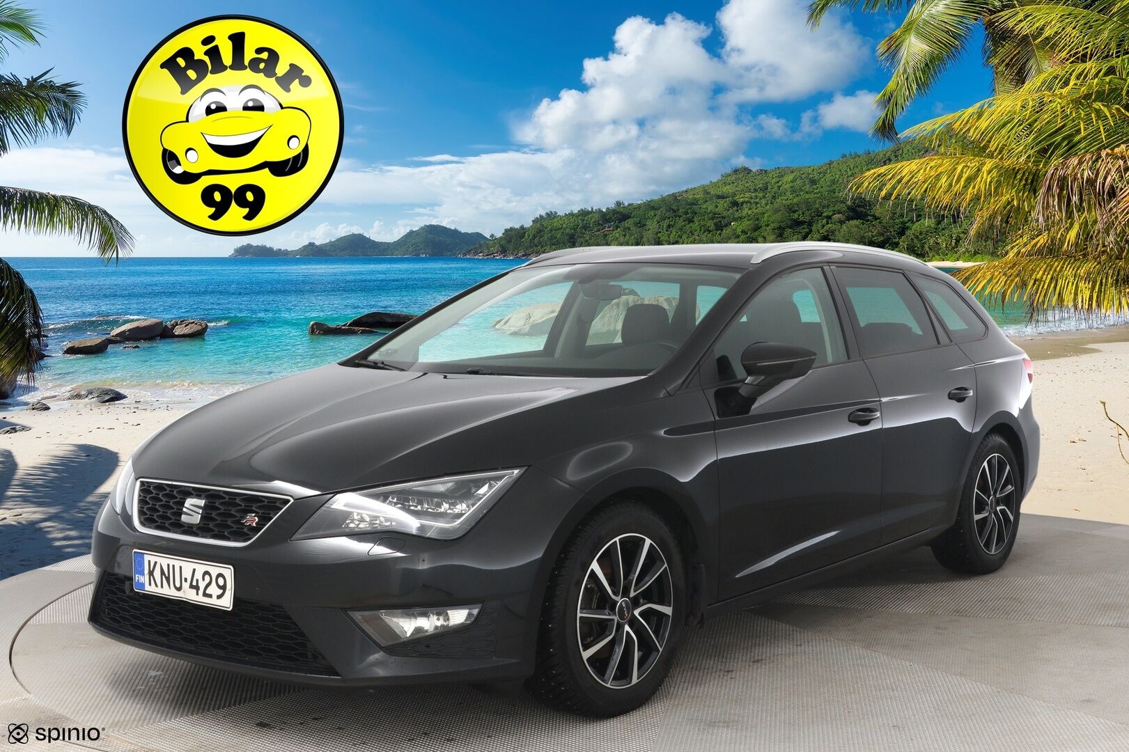 Seat Leon ST 2016 1,4 FR TSI 150 *Lohko / Tutkat / Bluetooth / FR* - Kahdet renkaat / Hyvät huollot! - HULLUT JOULUT KORKOTARJOUS 2,49% 