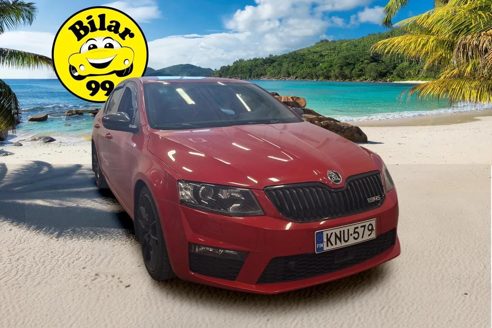 Skoda Octavia 2016 2,0 TSI RS DSG Autom. -  | ACC | Vetokoukku | Lohko + Sisäp. | Tutkat | Keyless | Suomi-auto | Sporttipenkit | Puolinahkasisusta | SmartLink | Törmäysvaroitin | 2X Renkaat & Vanteet |