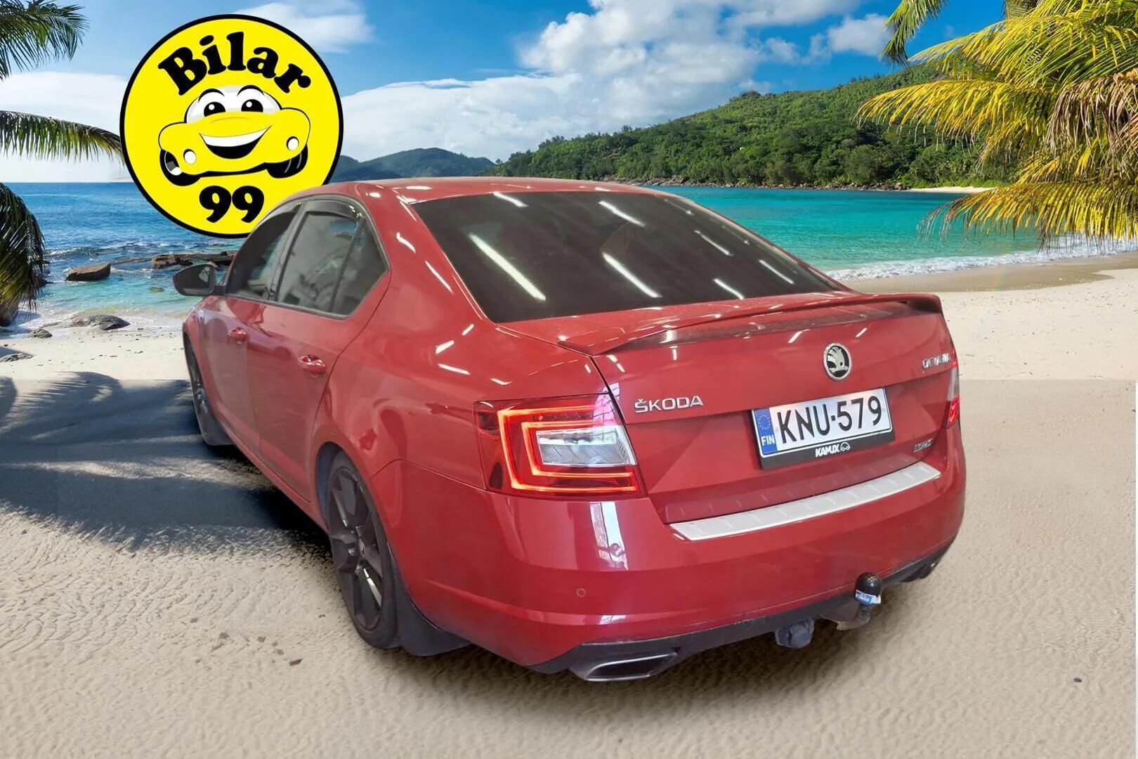 Skoda Octavia 2016 2,0 TSI RS DSG Autom. -  | ACC | Vetokoukku | Lohko + Sisäp. | Tutkat | Keyless | Suomi-auto | Sporttipenkit | Puolinahkasisusta | SmartLink | Törmäysvaroitin | 2X Renkaat & Vanteet |