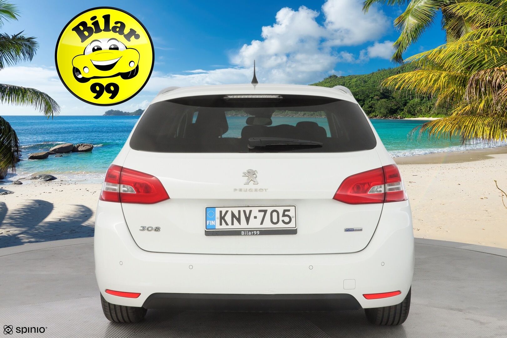 Peugeot 308 2016 SW Allure Edition PureTech 130 *Myydään huutokaupat.com sivustolla* - Suomi-auto / Jakopää tehty 09/2025 / Kahdet hyvät renkaat 