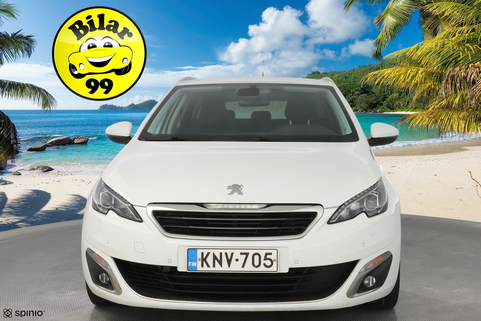 Peugeot 308 2016 SW Allure Edition PureTech 130 *Led-valot / Tutkat / Vakionopeudensäädin / Jakopää tehty / Kahdet renkaat* - Suomi-auto / Jakopää tehty 09/2025 / Kahdet hyvät renkaat