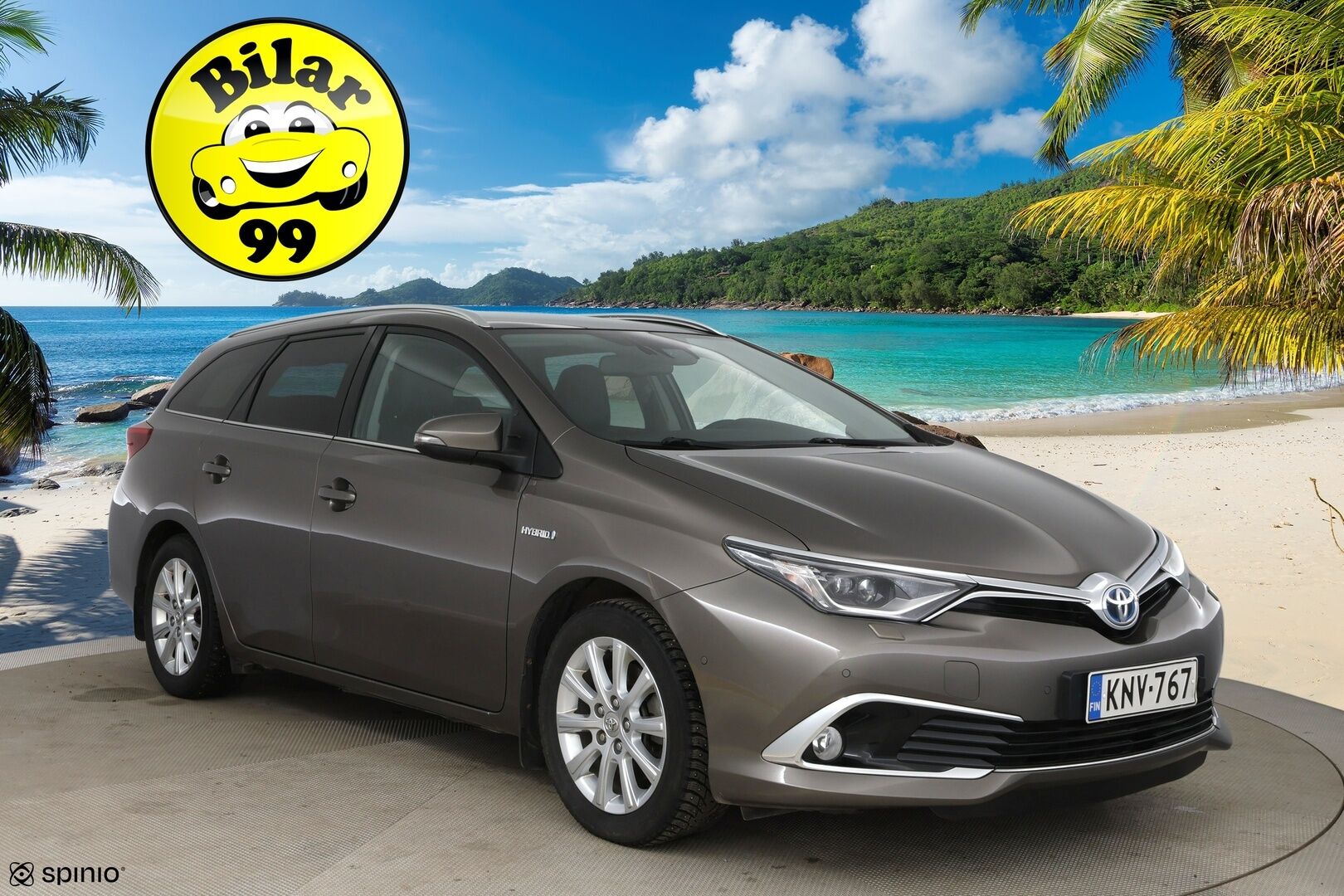 Toyota Auris 2016 Touring Sports 1,8 Hybrid Premium / Vakkari / P.kamera / Lohkolämmitin / NAVI - 2x Toyota vanteet hyvillä renkailla / Merkkihuollettu !