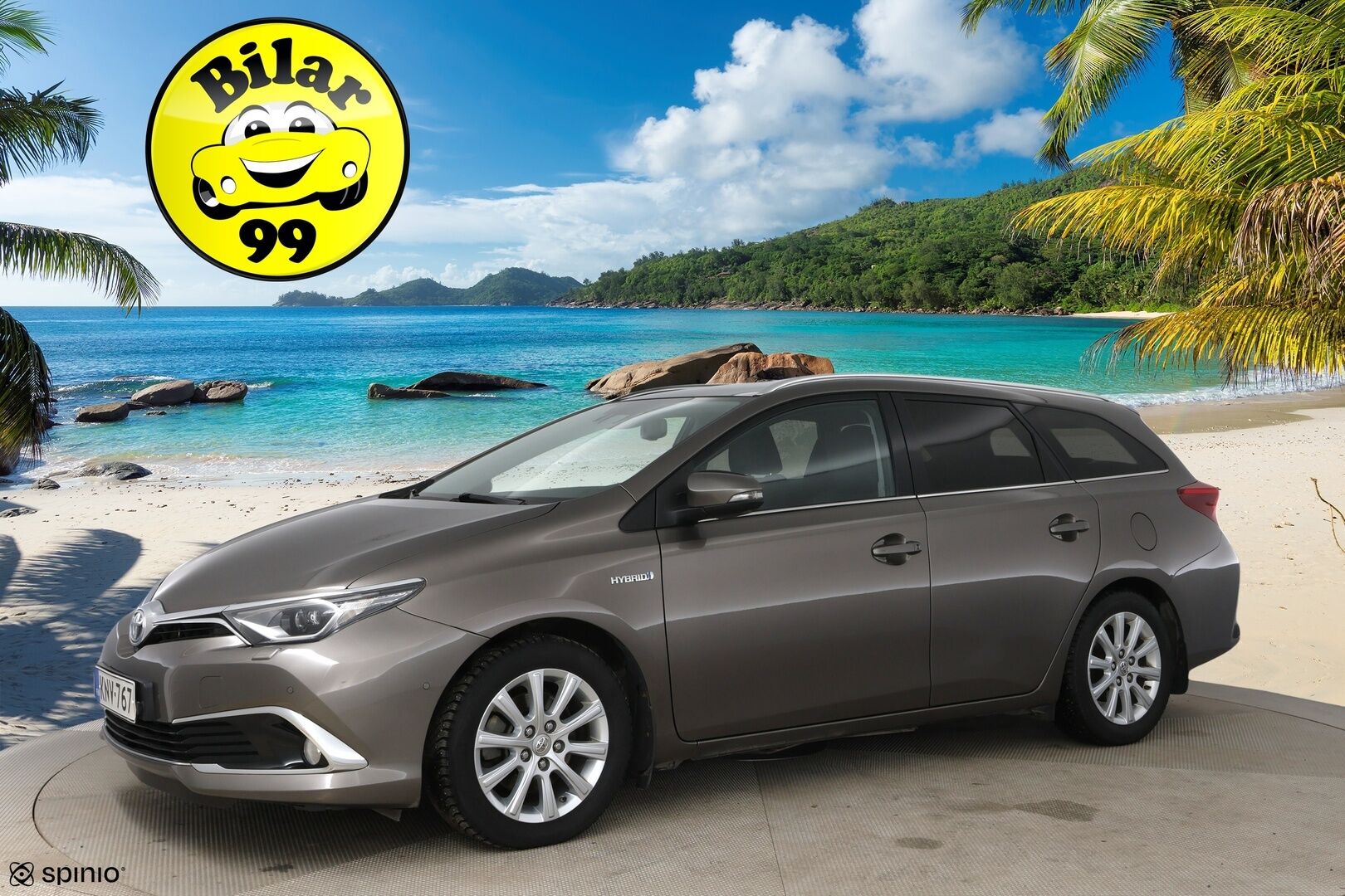 Toyota Auris 2016 Touring Sports 1,8 Hybrid Premium / Vakkari / P.kamera / Lohkolämmitin / NAVI - 2x Toyota vanteet hyvillä renkailla / Merkkihuollettu !