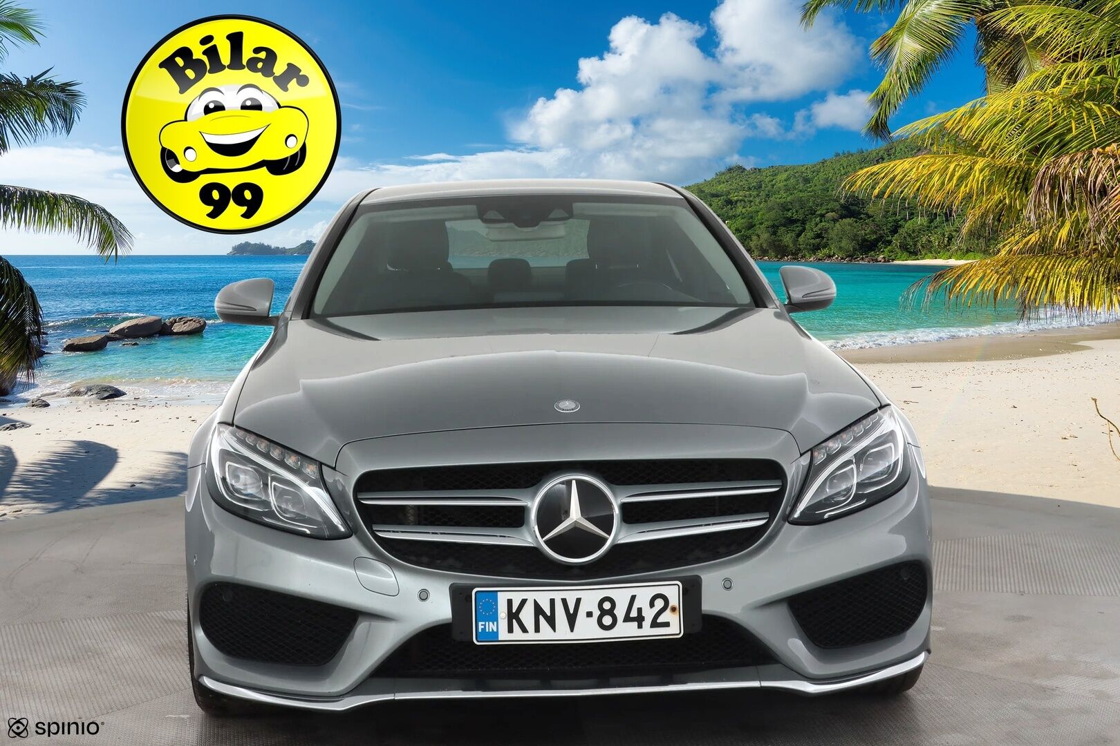 Mercedes-Benz C 2016 220d 4Matic Business AMG * Webasto / Distronic / ILS-LED / P.Tutkat / Sportpenkit / Navi / Kaistavahti / Katveavustin * - Suomi-auto / Kahdet renkaat aluvanteilla