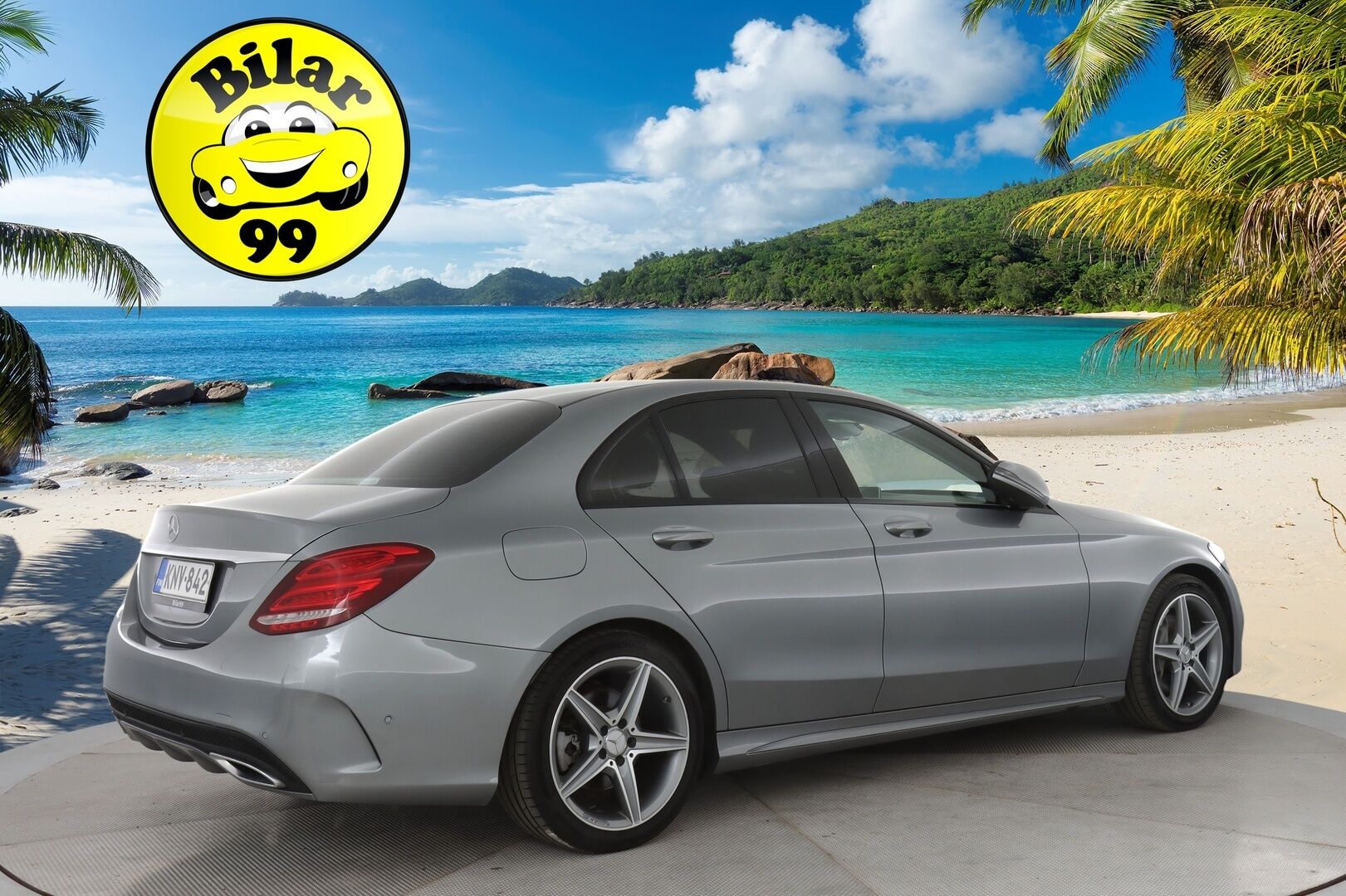 Mercedes-Benz C 2016 220d 4Matic Business AMG * Webasto / Distronic / ILS-LED / P.Tutkat / Sportpenkit / Navi / Kaistavahti / Katveavustin * - Suomi-auto / Kahdet renkaat aluvanteilla - HULLUT AVAJAISHULINAT KORKOTARJOUS 3,29 %