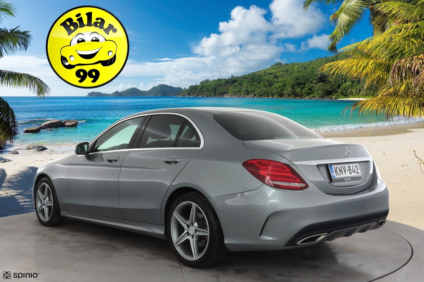 Mercedes-Benz C 2016 220d 4Matic Business AMG * Webasto / Distronic / ILS-LED / P.Tutkat / Sportpenkit / Navi / Kaistavahti / Katveavustin * - Suomi-auto / Kahdet renkaat aluvanteilla