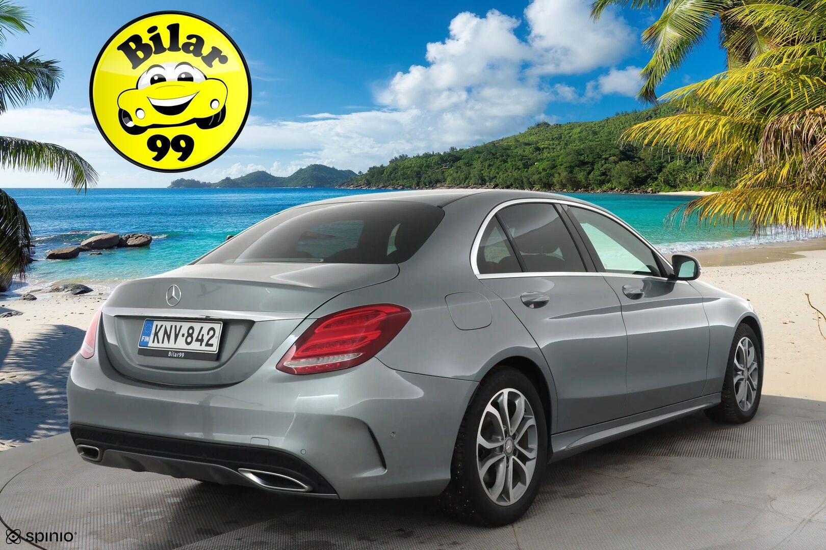 Mercedes-Benz C 2016 220d 4Matic Business AMG * Webasto / Distronic / ILS-LED / P.Tutkat / Sportpenkit / Navi / Kaistavahti / Katveavustin * - Suomi-auto / Kahdet renkaat aluvanteilla