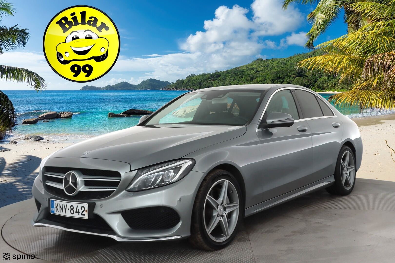 Mercedes-Benz C 2016 220d 4Matic Business AMG * Webasto / Distronic / ILS-LED / P.Tutkat / Sportpenkit / Navi / Kaistavahti / Katveavustin * - Suomi-auto / Kahdet renkaat aluvanteilla