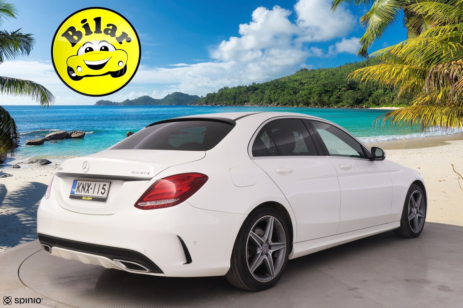 Mercedes-Benz C 2016 220 d 4Matic 30 Years Edition AMG *Webasto / 360Kamera / Nahkasisusta / Burmester / Adapt. LED* - *Kahdet asialliset renkaat / Fiksut huollot!!*