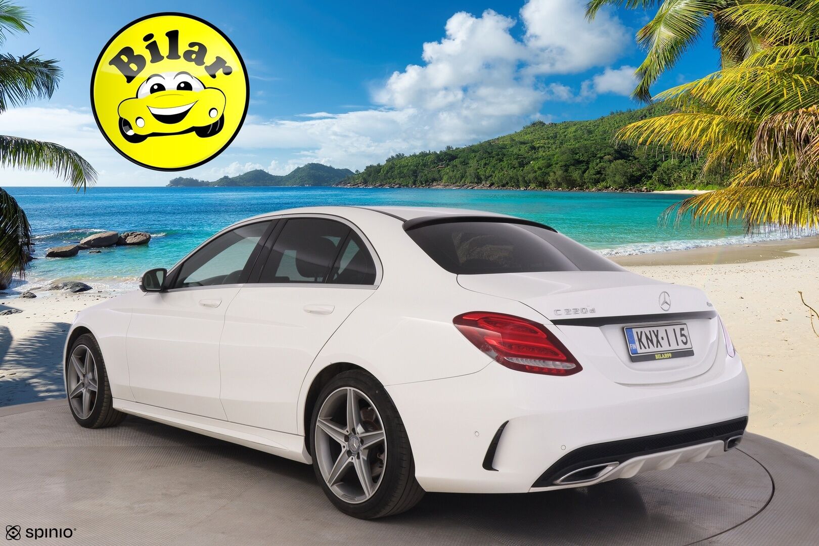 Mercedes-Benz C 2016 220 d 4Matic 30 Years Edition AMG *Webasto / 360Kamera / Nahkasisusta / Burmester / Adapt. LED* - *Kahdet asialliset renkaat / Fiksut huollot!!*