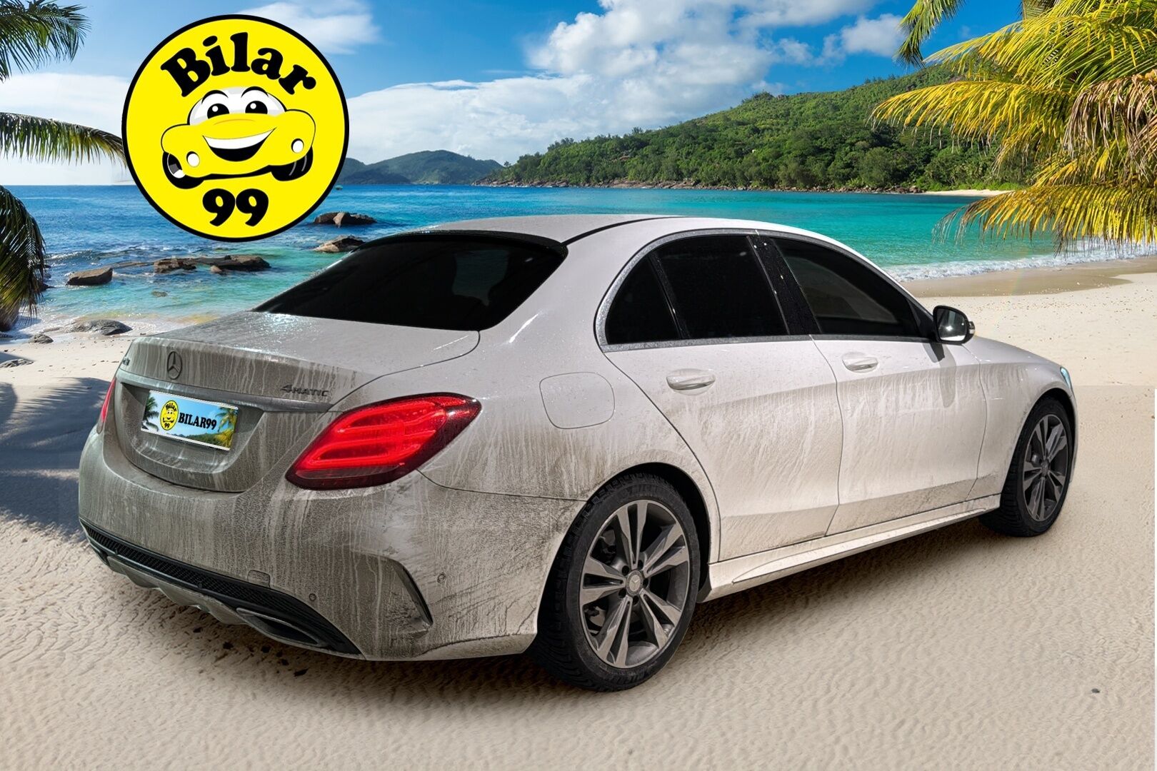 Mercedes-Benz C 2016 220 d 4Matic 30 Years Edition *Webasto / 360Kamera / Nahkasisusta / Burmester / Adapt. LED* - *Kahdet asialliset renkaat / Fiksut huollot!!*