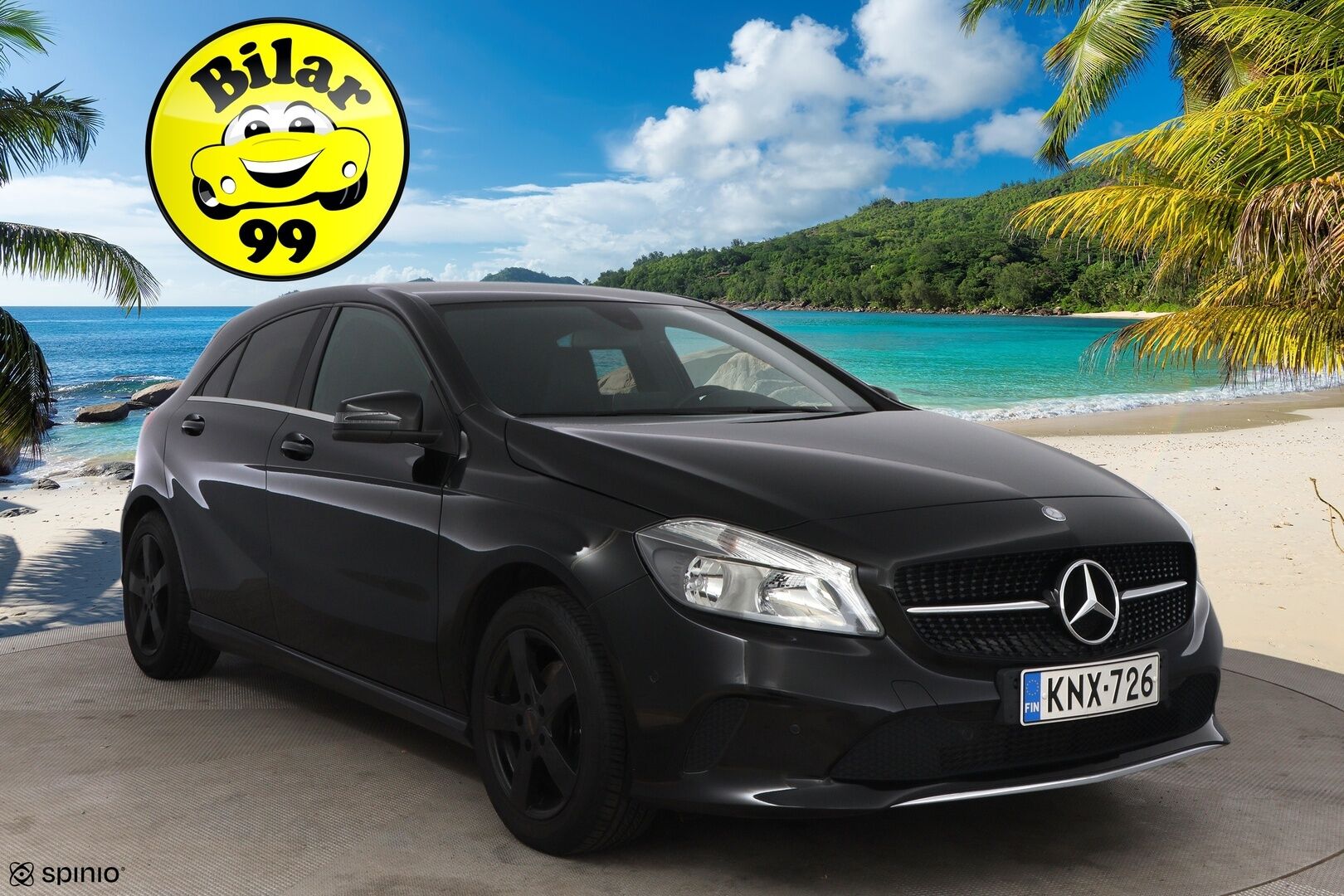 Mercedes-Benz A 2016 160 d * Vakkari / Tutkat / Lohkolämmitin / Sporttipenkit * - Suomi- auto / 2x Renkaat aluvantein / Ilman Adblue