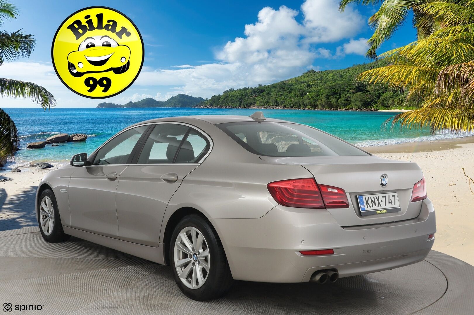 BMW 518 2016 d A Sedan Business Exclusive Edition F10 LCI / Lohko / Nahkasportit / Osasähköpenkit / Tutkat / Vakionopeudensäädin * - 2x hyvät renkaat / Huollot OK / Siisti!
