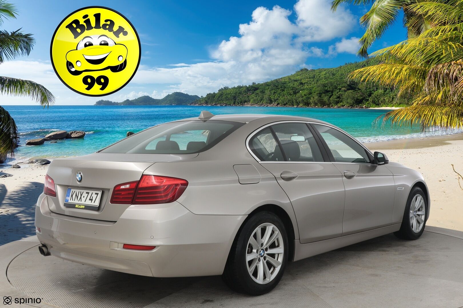 BMW 518 2016 d A Sedan Business Exclusive Edition F10 LCI / Lohko / Nahkasportit / Osasähköpenkit / Tutkat / Vakionopeudensäädin * - 2x hyvät renkaat / Huollot OK / Siisti!