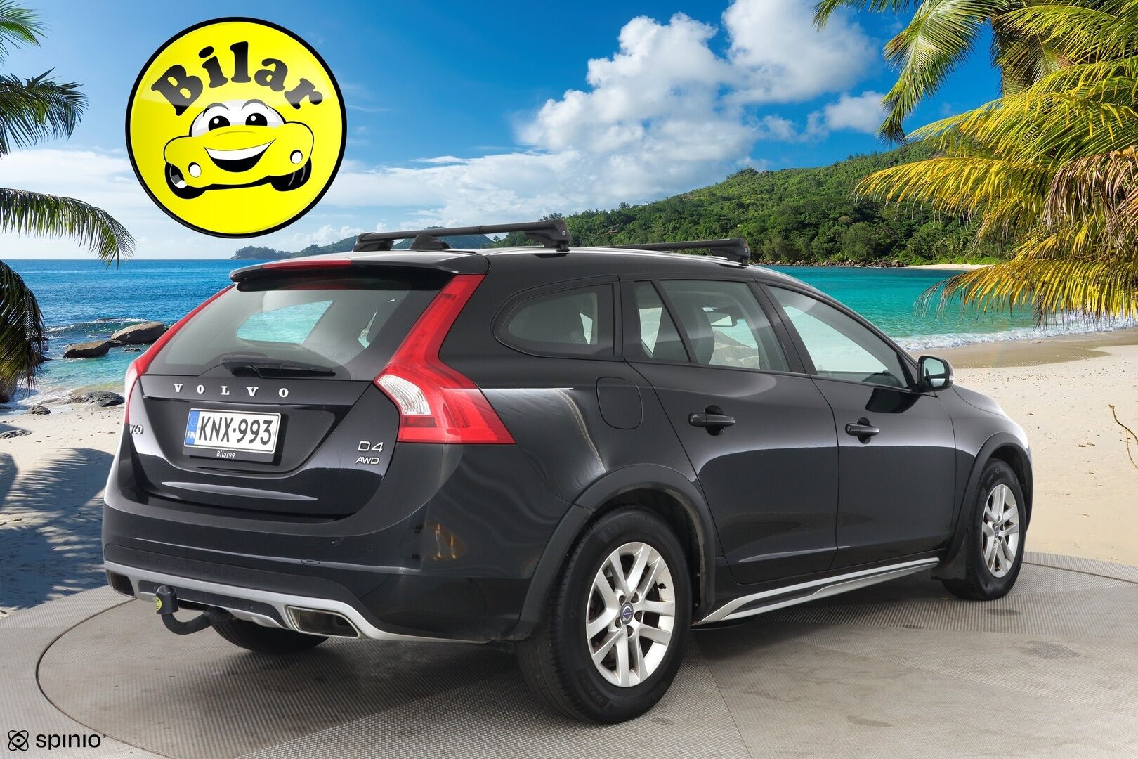 Volvo V60 Cross Country 2016 D4 AWD Business aut - Suomi-auto | Webasto | Vetokouku | Vakkari | Puolnahat | 2x Renkaat alumiinivanteilla | Upea huoltohistoria! 