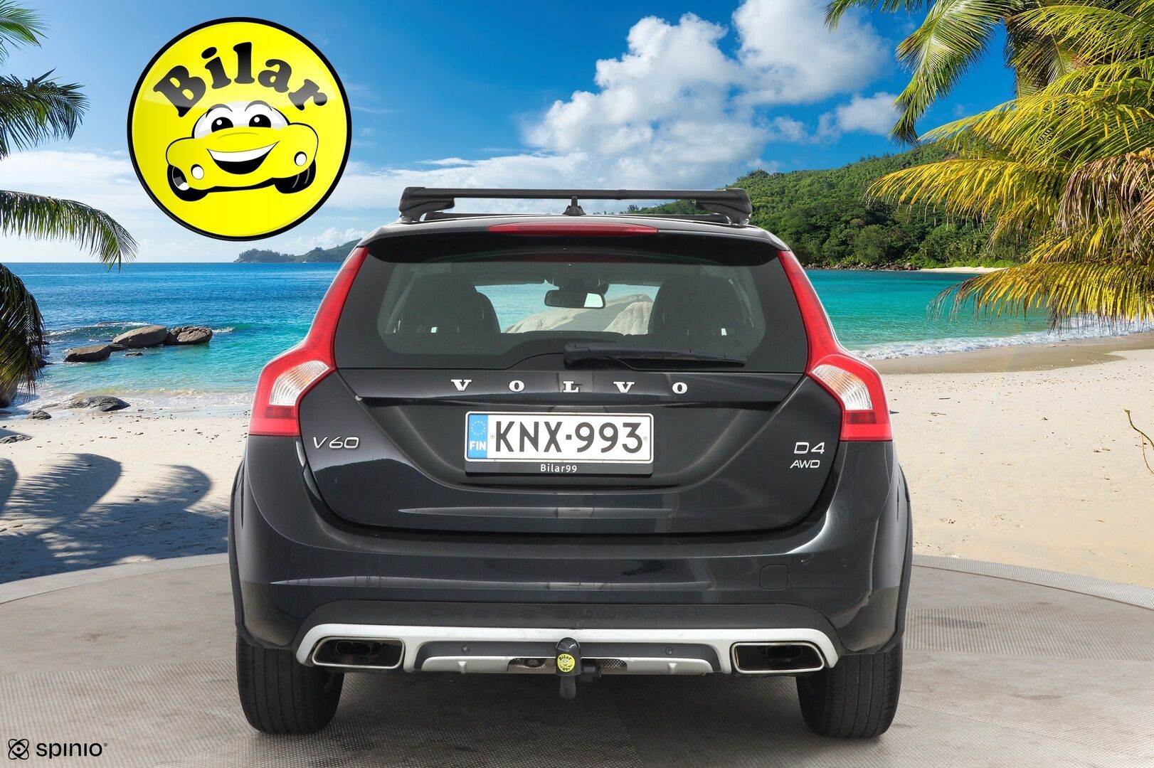 Volvo V60 Cross Country 2016 D4 AWD Business aut - Suomi-auto | Webasto | Vetokouku | Vakkari | Puolnahat | 2x Renkaat alumiinivanteilla | Upea huoltohistoria! 