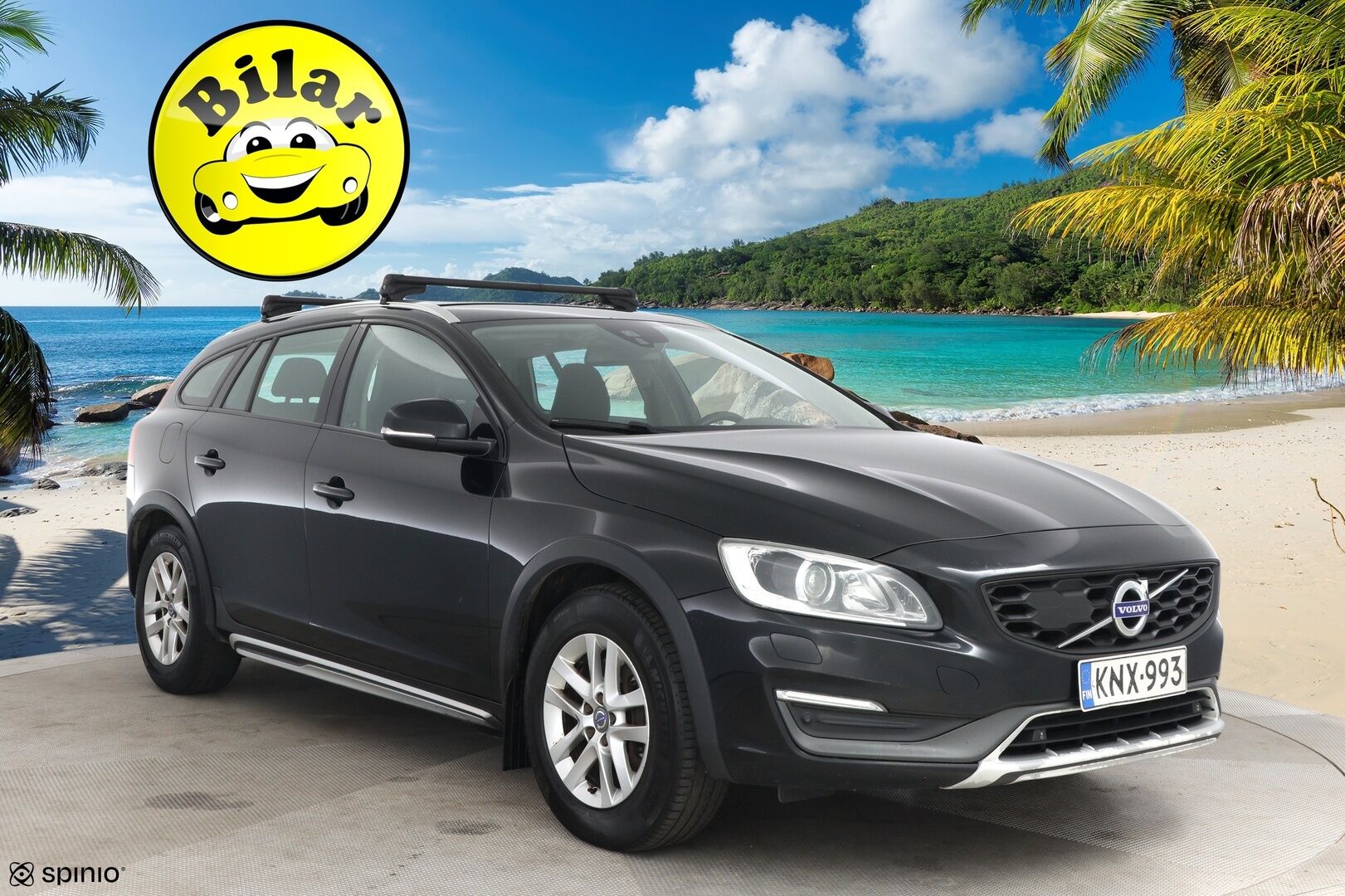 Volvo V60 Cross Country 2016 D4 AWD Business aut - Suomi-auto | Webasto | Vetokouku | Vakkari | Puolnahat | 2x Renkaat alumiinivanteilla | Upea huoltohistoria! 