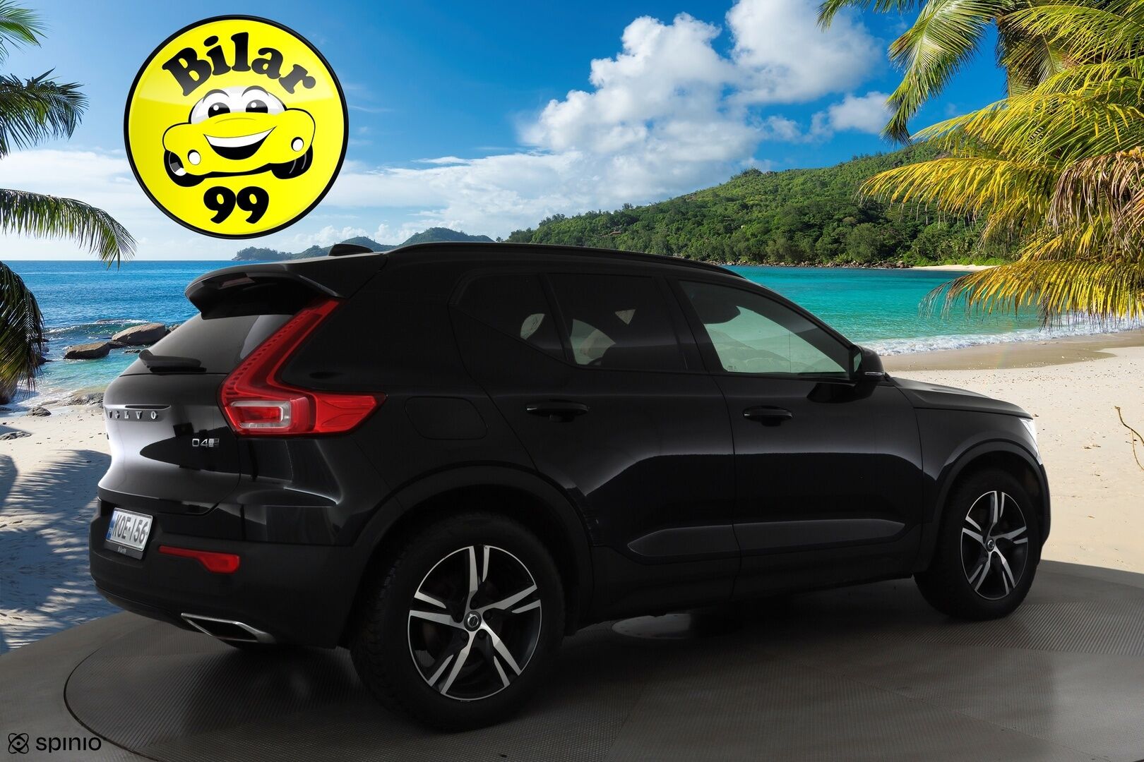 Volvo XC40 2019 D4 AWD Business R-Design aut * ACC / P.kamera / H&K / Webasto / Full LED / Panorama / KeylessGo / Muistipenkki * - 1.Om Suomi-auto / Kahdet Nokian renkaat OEM Vanteilla / Merkkihuollettu / Jakohihna vaihdettu