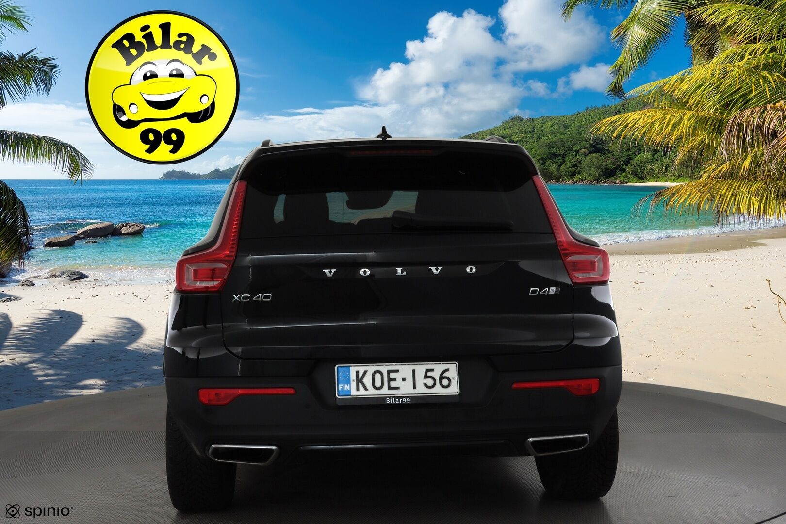 Volvo XC40 2019 D4 AWD Business R-Design aut * ACC / P.kamera / H&K / Webasto / Full LED / Panorama / KeylessGo / Muistipenkki * - 1.Om Suomi-auto / Kahdet renkaat aluvanteilla / Merkkihuollettu / Huippuvarusteet