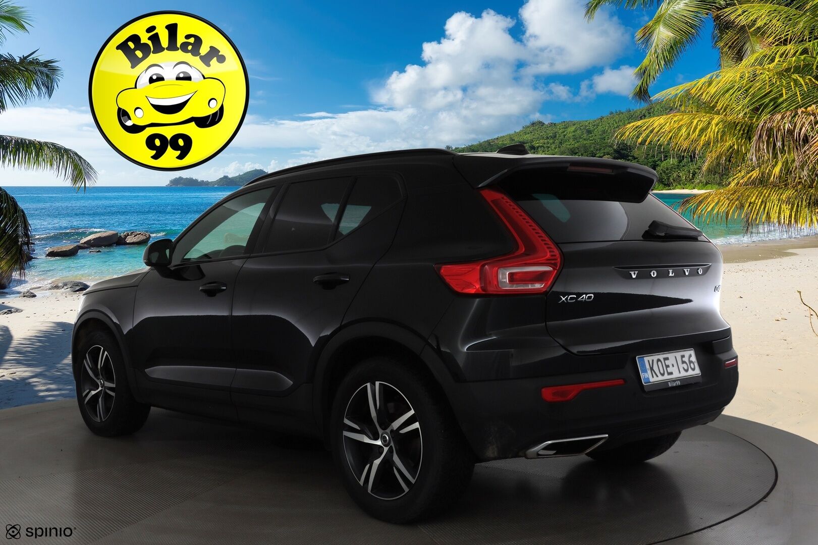 Volvo XC40 2019 D4 AWD Business R-Design aut * ACC / P.kamera / H&K / Webasto / Full LED / Panorama / KeylessGo / Muistipenkki * - 1.Om Suomi-auto / Kahdet Nokian renkaat OEM Vanteilla / Merkkihuollettu / Jakohihna vaihdettu