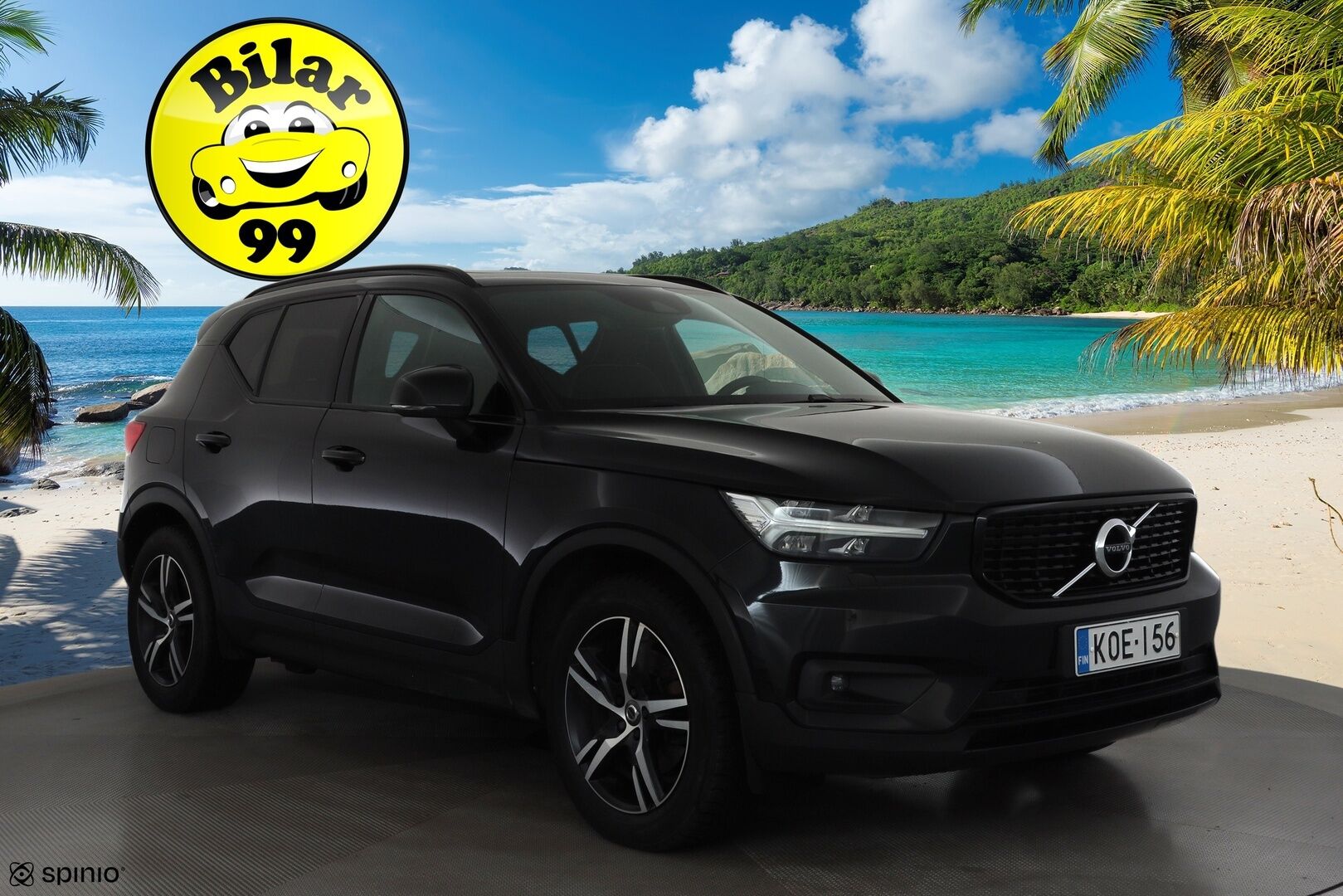 Volvo XC40 2019 D4 AWD Business R-Design aut * ACC / P.kamera / H&K / Webasto / Full LED / Panorama / KeylessGo / Muistipenkki * - 1.Om Suomi-auto / Kahdet Nokian renkaat OEM Vanteilla / Merkkihuollettu / Jakohihna vaihdettu