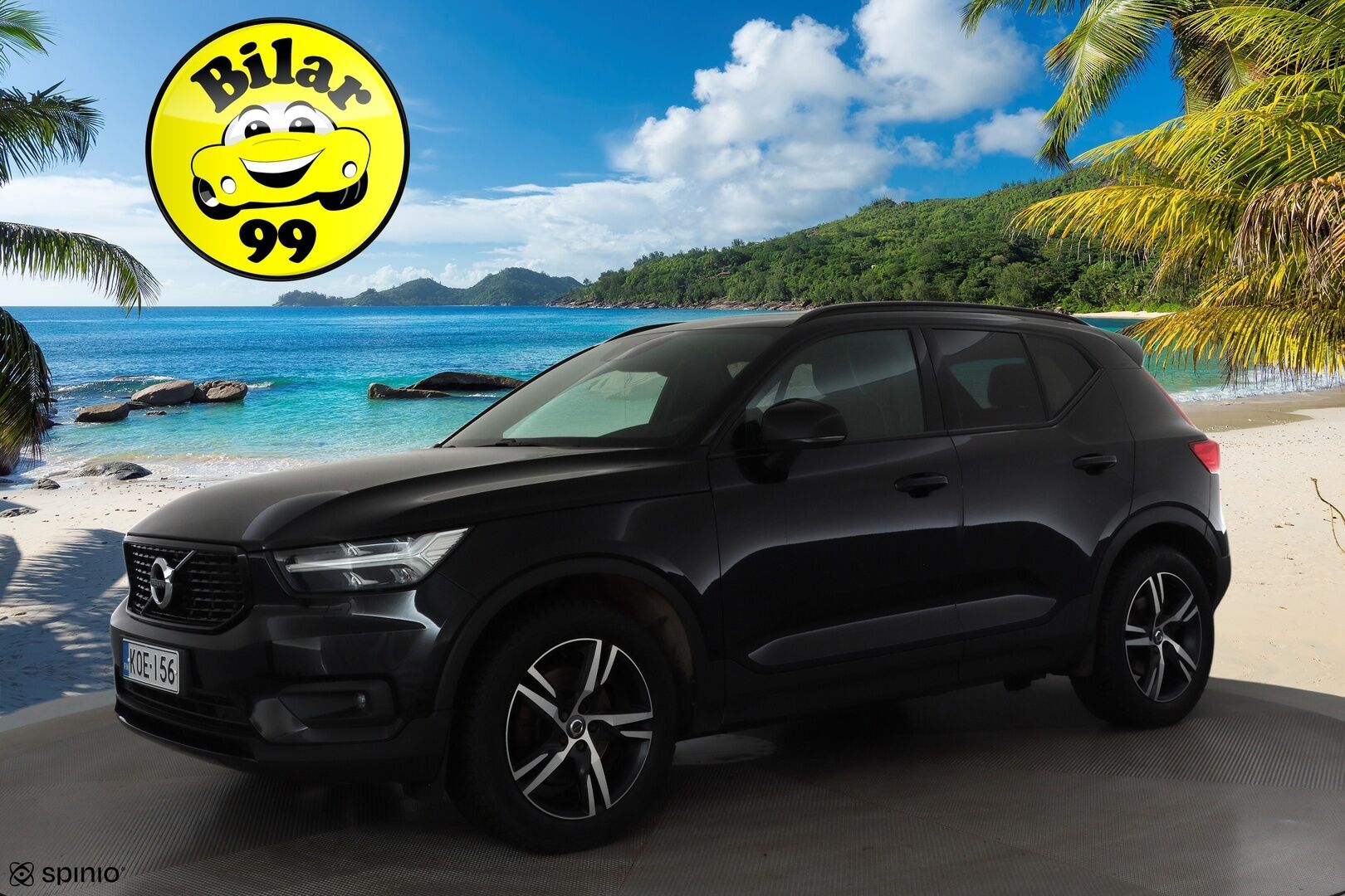 Volvo XC40 2019 D4 AWD Business R-Design aut * ACC / P.kamera / H&K / Webasto / Full LED / Panorama / KeylessGo / Muistipenkki * - 1.Om Suomi-auto / Kahdet Nokian renkaat OEM Vanteilla / Merkkihuollettu / Jakohihna vaihdettu