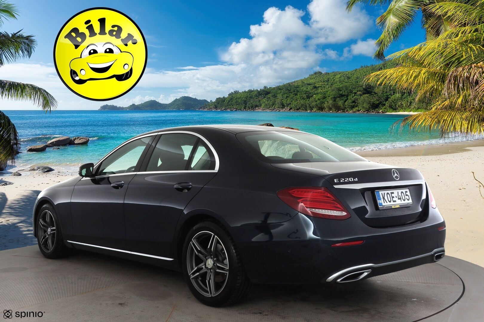 Mercedes-Benz E 2018 220 d A Business Avantgarde - | Ruskeat puolinahat | Merkkihuollot | P.kamera | Ambient light | Sporttipenkit | Navi | LED | Vakkari | Lohko+sisähaara | 2x renkaat |