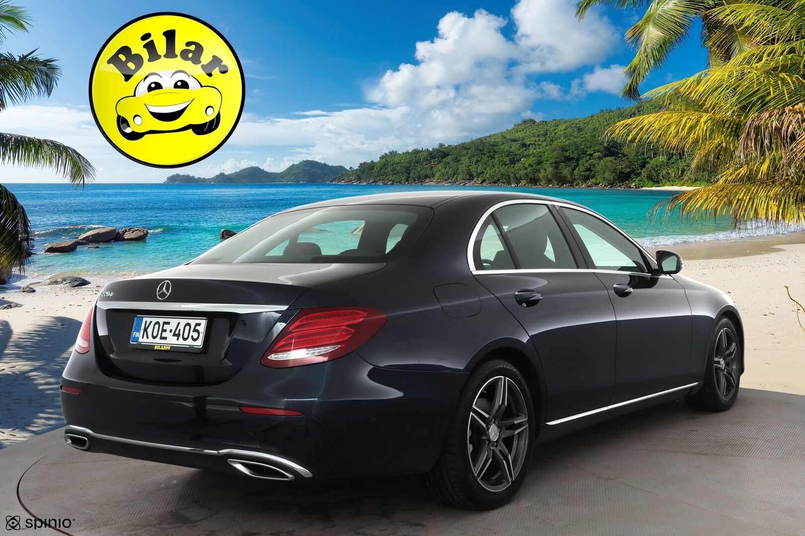 Mercedes-Benz E 2018 220 d A Business Avantgarde - | Ruskeat puolinahat | Merkkihuollot | P.kamera | Ambient light | Sporttipenkit | Navi | LED | Vakkari | Lohko+sisähaara | 2x renkaat |