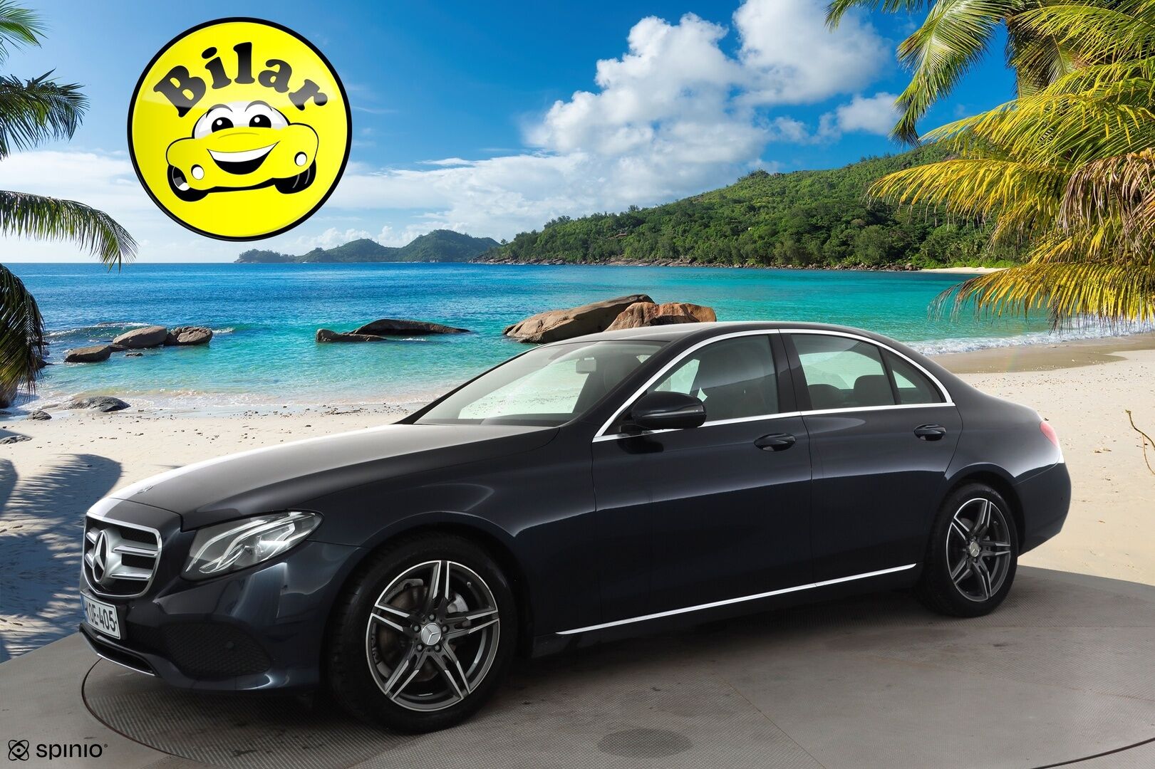 Mercedes-Benz E 2018 220 d A Business Avantgarde - | Ruskeat puolinahat | Merkkihuollot | P.kamera | Ambient light | Sporttipenkit | Navi | LED | Vakkari | Lohko+sisähaara | 2x renkaat |