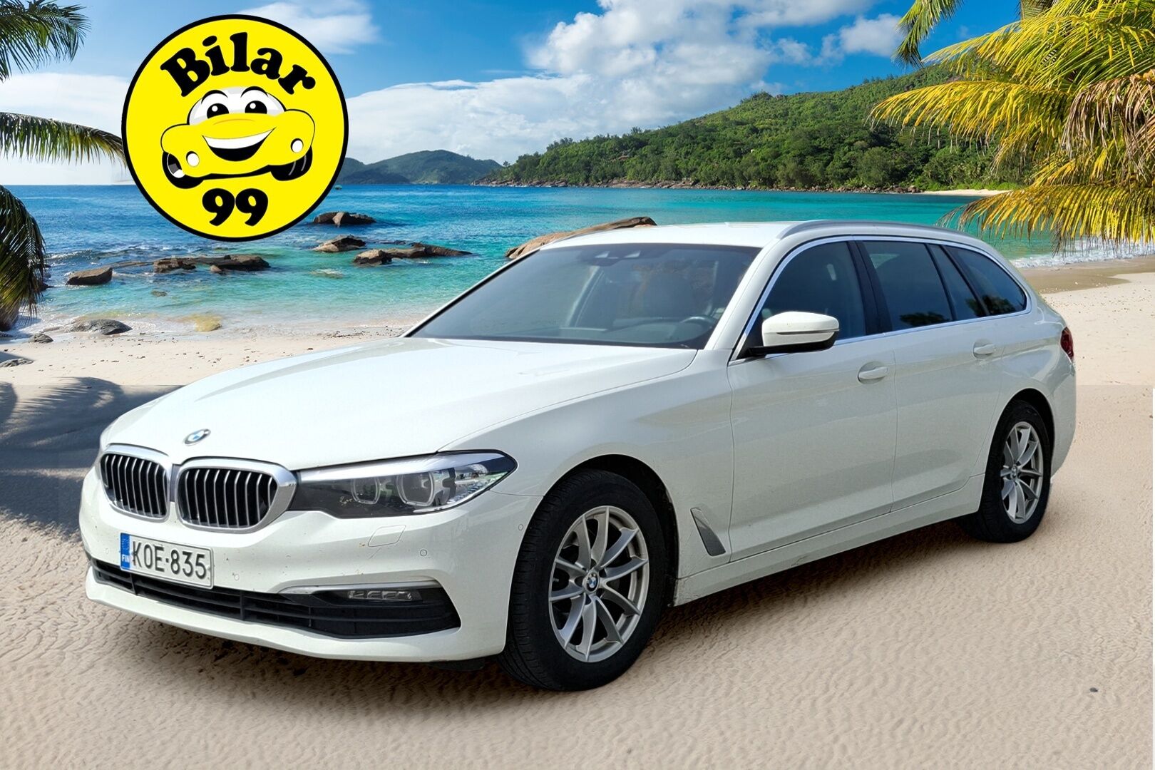 BMW 520 2019 G31 Touring 520d A xDrive Edition Comfort / Vakkari / Nahat / P-kamera - Tulossa myyntiin