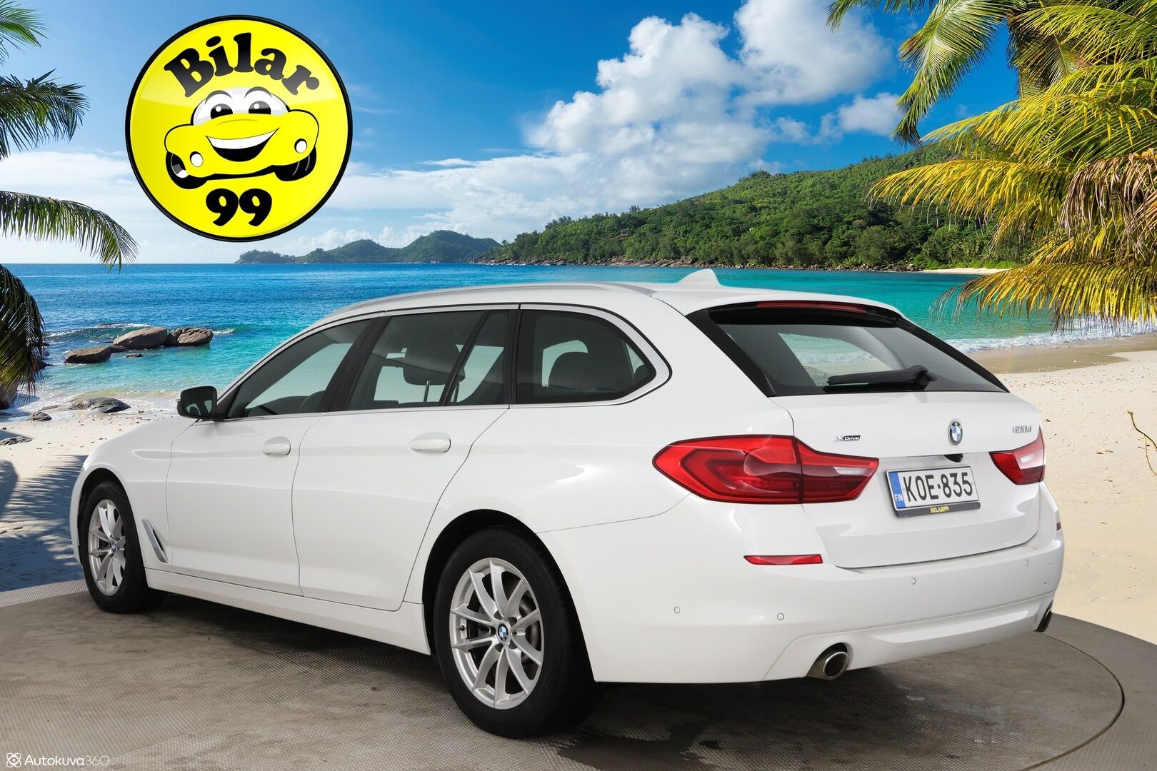 BMW 520 2019 G31 Touring 520d A xDrive Edition Comfort / M-sport ratti / Sporttinahat / Hifit / Prof. Navi / LED / P-kamera - 2.om Suomi-auto / Merkkiliikkeen huollot / Vakkari / Digimittaristo / Ratin lämmitin / Sähkötoiminen takaluukku / Ambient valaistus 