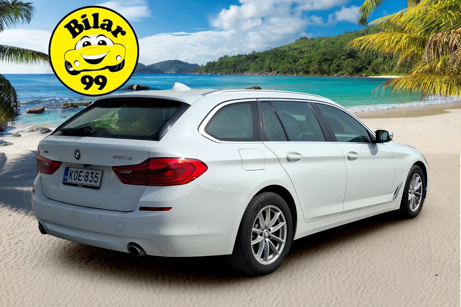 BMW 520 2019 G31 Touring 520d A xDrive Edition Comfort / Vakkari / Nahat / P-kamera - Tulossa myyntiin