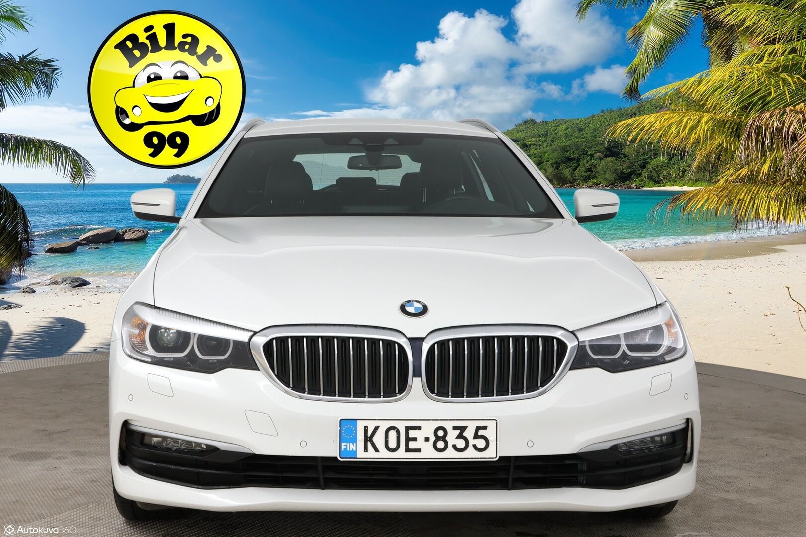 BMW 520 2019 G31 Touring 520d A xDrive Edition Comfort / M-sport ratti / Sporttinahat / Hifit / Prof. Navi / LED / P-kamera - 2.om Suomi-auto / Merkkiliikkeen huollot / Vakkari / Digimittaristo / Ratin lämmitin / Sähkötoiminen takaluukku / Ambient valaistus 
