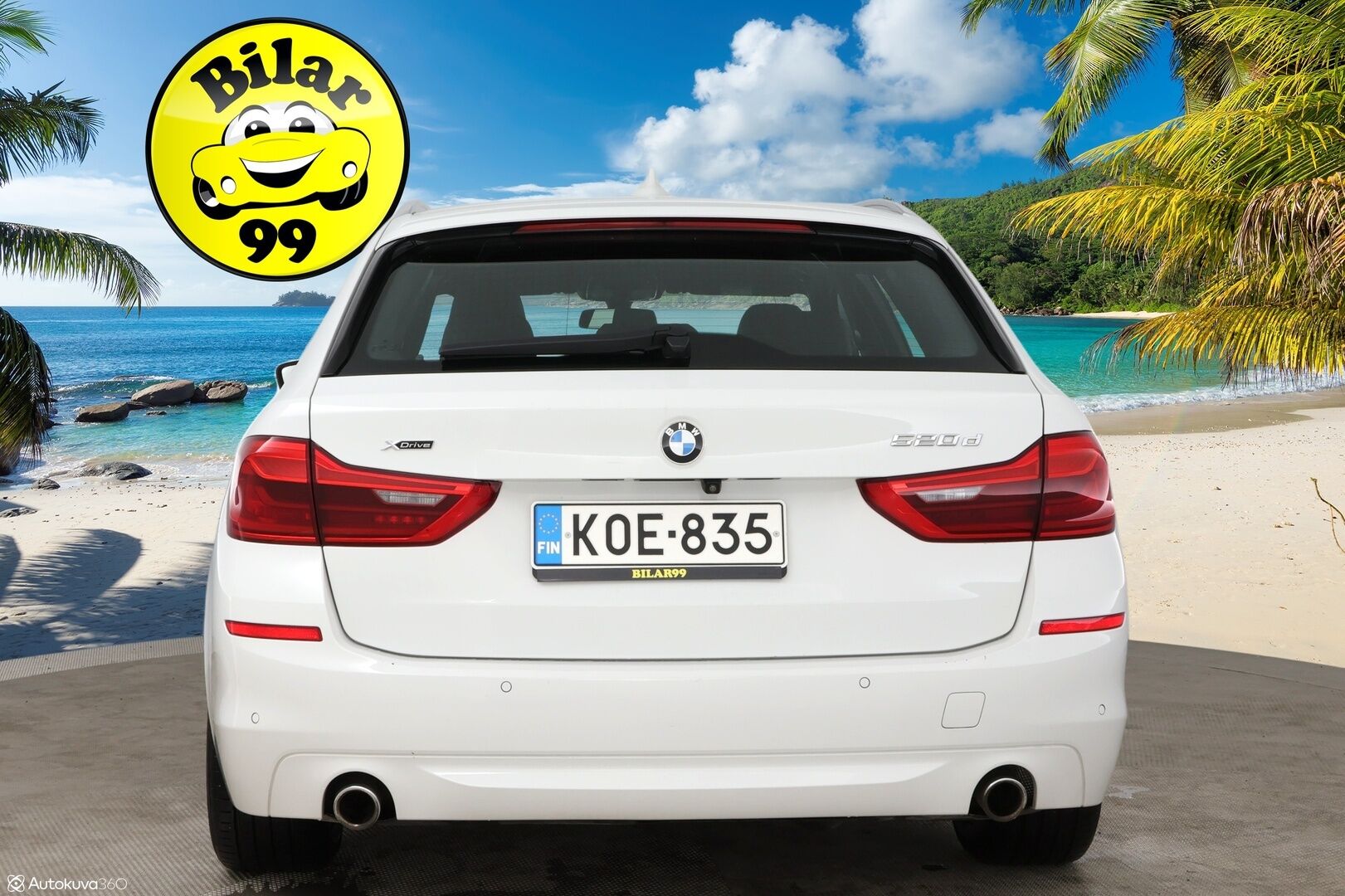 BMW 520 2019 G31 Touring 520d A xDrive Edition Comfort / M-sport ratti / Sporttinahat / Hifit / Prof. Navi / LED / P-kamera - 2.om Suomi-auto / Merkkiliikkeen huollot / Vakkari / Digimittaristo / Ratin lämmitin / Sähkötoiminen takaluukku / Ambient valaistus 