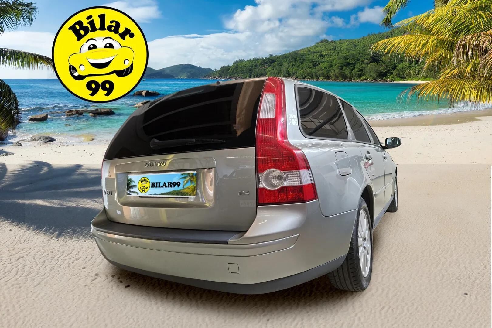 Volvo V50 2007 5D V50 STW 2.4 AUTOMATIC-MW6659/264 - | YritysOutlet - Myydään vain yrityksille | jakopää tehty 2024 | Hyvät renkaat alumiinivanteilla | Vakionopeudensäädin | Siisti kori |