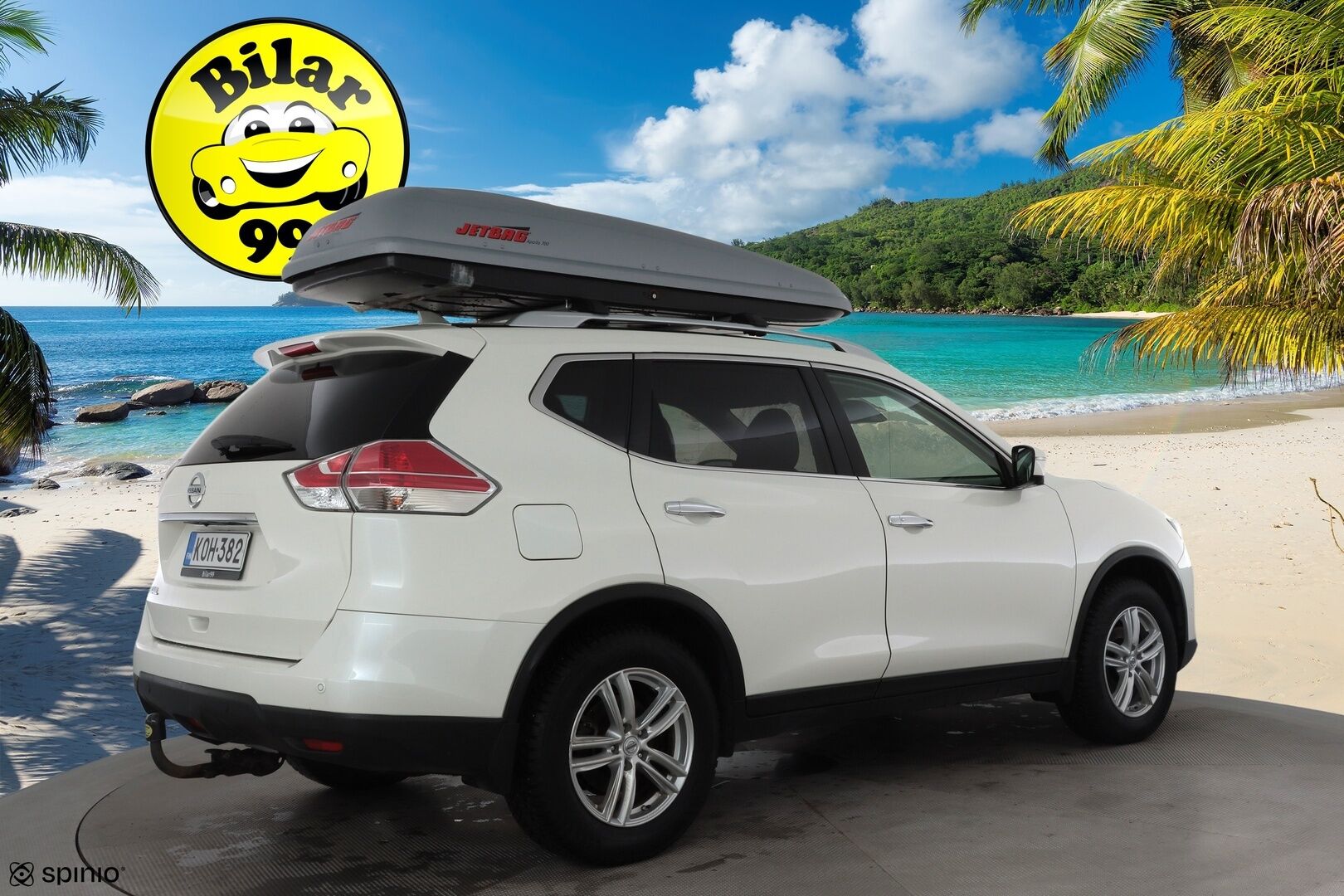 Nissan X-Trail 2017 dCi 130 Tekna 4WD 6 MT * Sisätilanlämmitin / Kaistavahti / Navi / Katveavustin / 360° / LED / Koukku / Nahkaverhoilu * - KeylessGO / Suomi-auto - HULLUT BLACKWEEK JATKOT - KORKOTARJOUS 2,49%