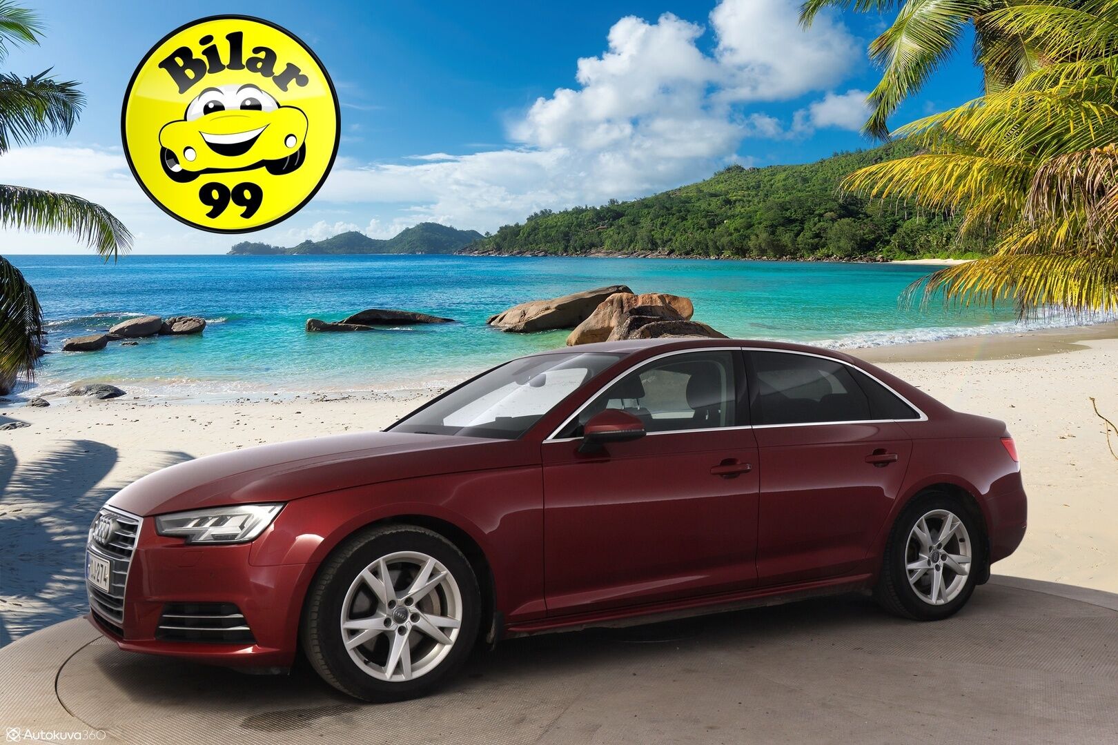 Audi A4 2017 Sedan Land of quattro 2,0 TDI 140 kW quattro S tronic - HUIPPUVARUSTEET! / Webasto / Vetokoukku / Matrix LED / Bang&Olyfsen / Sporttipenkit 