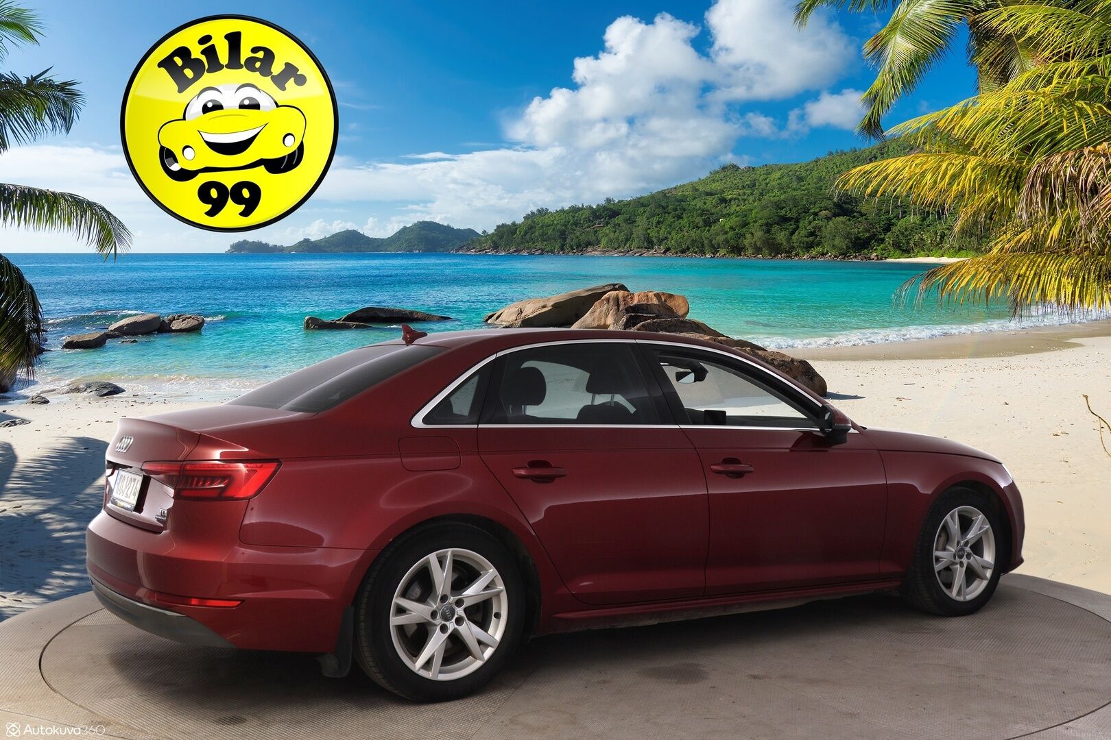 Audi A4 2017 Sedan Land of quattro 2,0 TDI 140 kW quattro S tronic - HUIPPUVARUSTEET! / Webasto / Vetokoukku / Matrix LED / Bang&Olyfsen / Sporttipenkit 