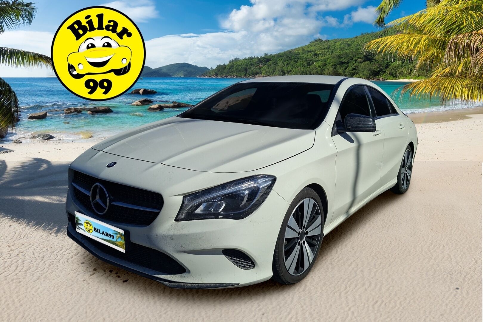 Mercedes-Benz CLA 2017 200 A Premium Business *Vakkari / Sporttipenkit / Lohko.S.Pistoke / P.kamera / LED* - Upeat vanteet hyvillä renkailla! / Hiljattain huollettu! / Juuri leimattu - HULLUT AVAJAISHULINAT KORKOTARJOUS 3,29 %