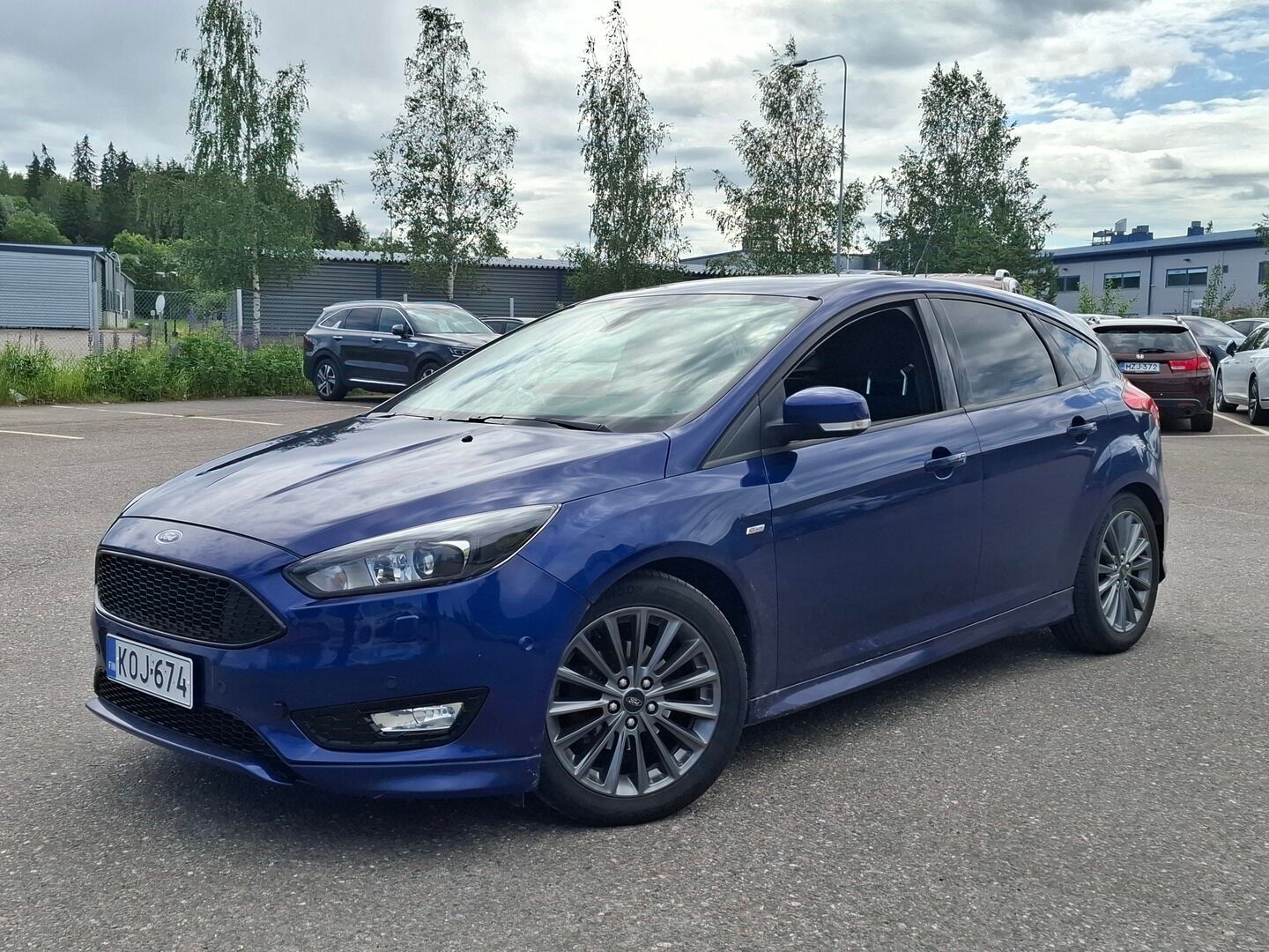 Ford Focus 2017 1,0 EcoBoost 125 hv Start/Stop A6 ST-Line *Vakkari / Lohko / P.kamera / Läm tuulilasi* - * Juuri huollettu / 2x Hyvät renkaat* 
