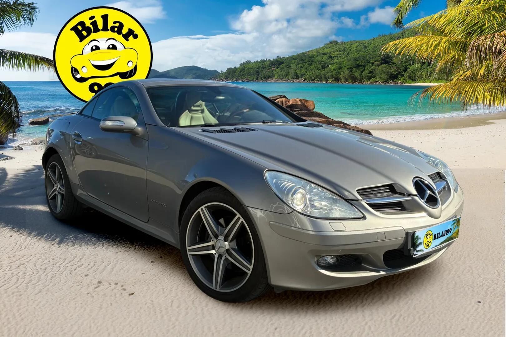 Mercedes-Benz SLK 2004 200 Kompressor A * Nappanahka / Muistipenkki / Airscarf / Sporttialusta * - Kahdet renkaat vanteineen / Juuri katsastettu - HULLUT AVAJAISHULINAT KORKOTARJOUS 3,29 %