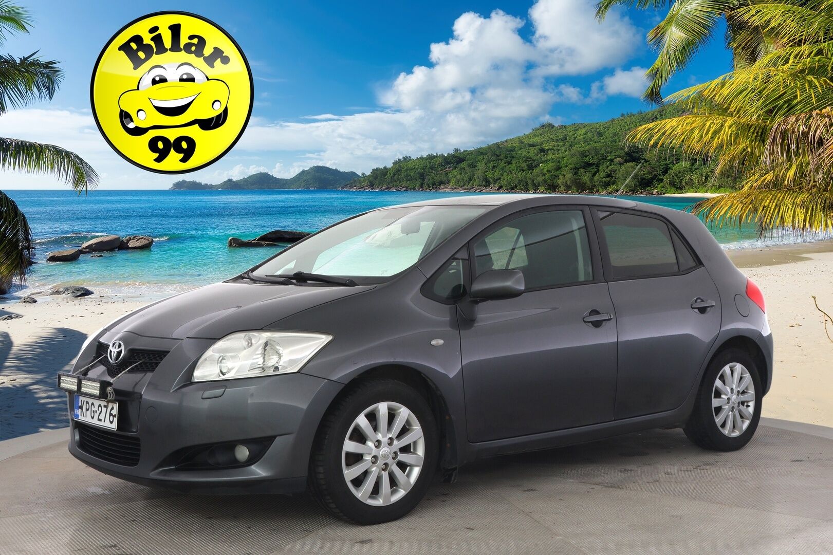 Toyota Auris 2007 Dual VVT-i Linea Sol 5ov - */ MYYDÄÄN HUUTOKAUPAT.COM / Suomi-auto / Ilmastointi / Lohko / Huoltokirja / 2x renkaat /*