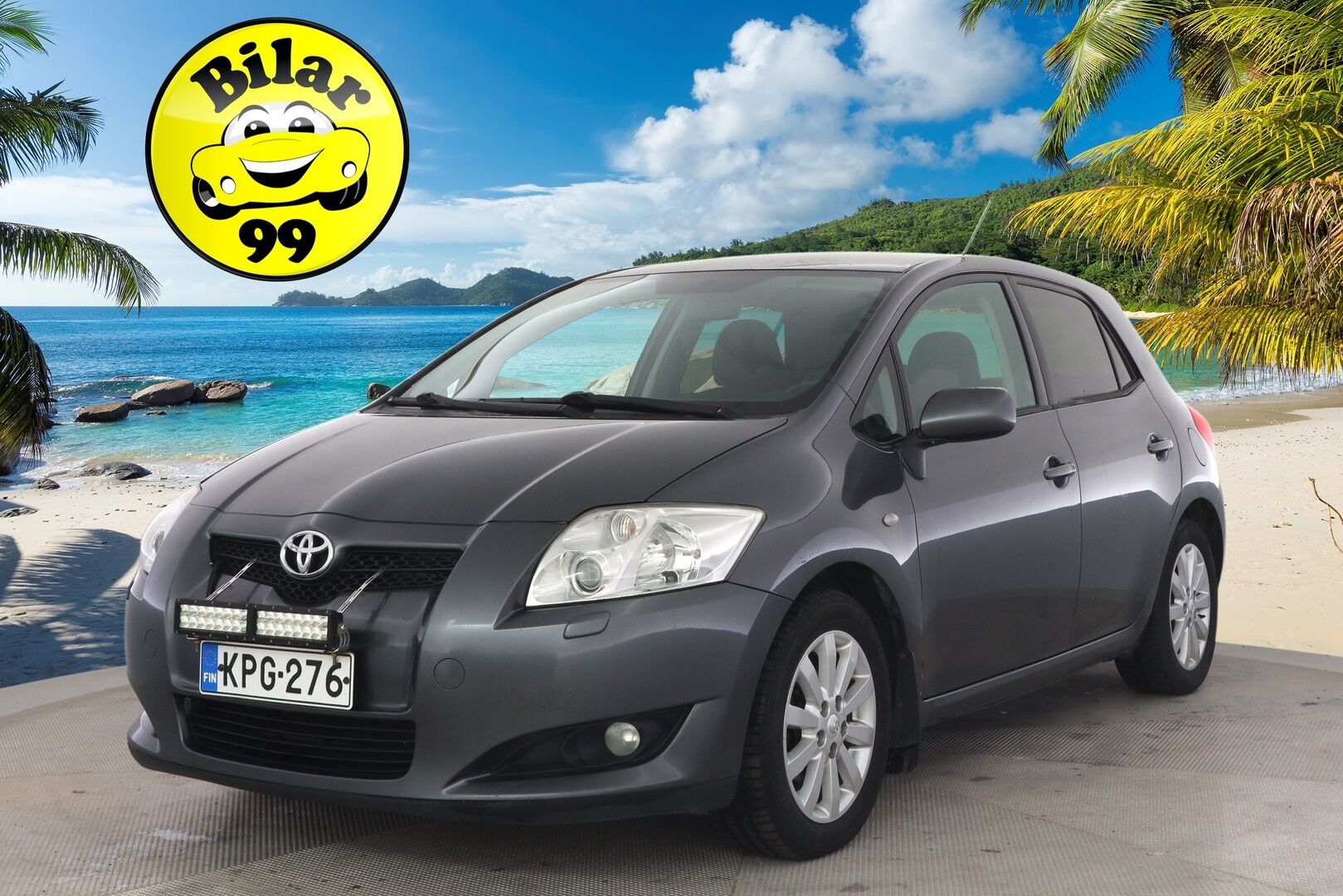Toyota Auris 2007 Dual VVT-i Linea Sol 5ov - */ MYYDÄÄN HUUTOKAUPAT.COM / Suomi-auto / Ilmastointi / Lohko / Huoltokirja / 2x renkaat /*
