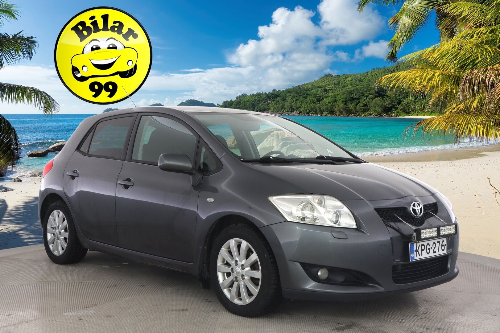 Toyota Auris 2007 Dual VVT-i Linea Sol 5ov - */ MYYDÄÄN HUUTOKAUPAT.COM / Suomi-auto / Ilmastointi / Lohko / Huoltokirja / 2x renkaat /*