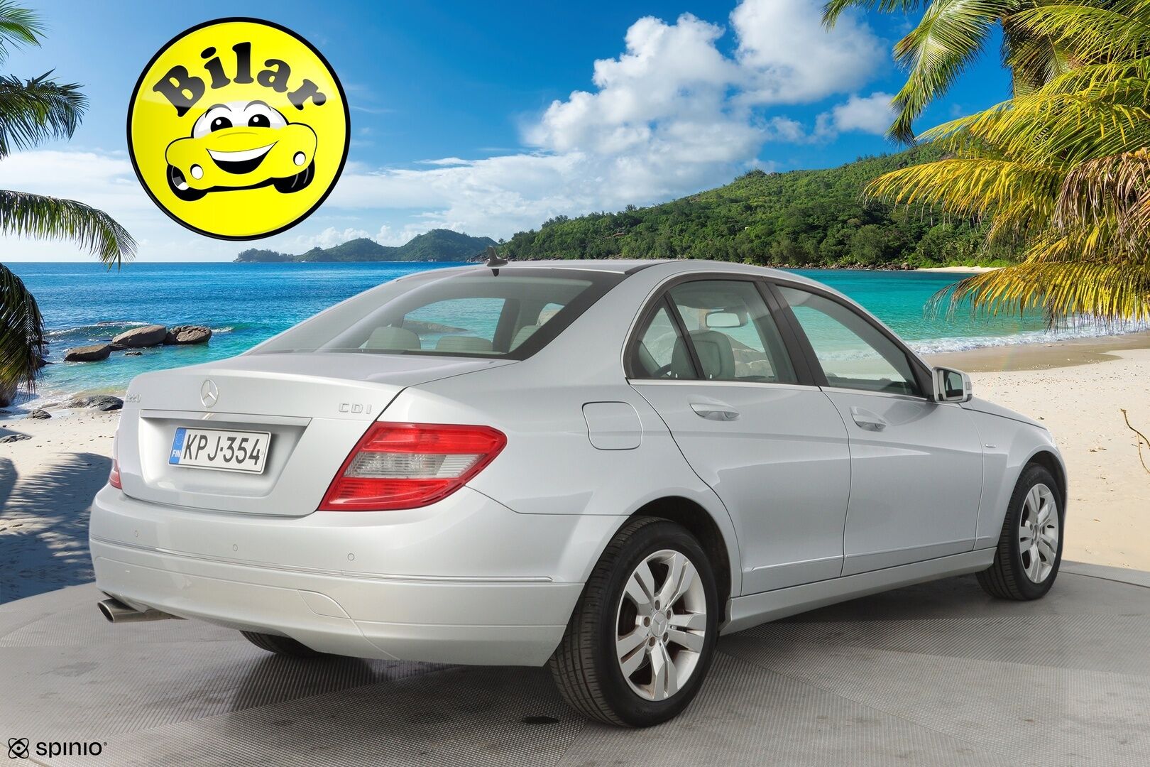 Mercedes-Benz C 2009 220 CDI BE A Premium Business - Suomi- auto | Viimeisin huolto 197tkm | Kahdet renkaat aluvantein | Vakkari | Tutkat | Lohkolämmitin | Puolinahkasisusta