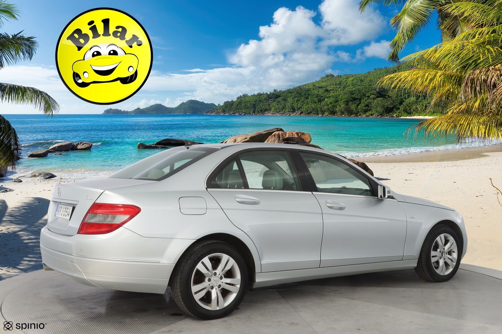 Mercedes-Benz C 2009 220 CDI BE A Premium Business - Suomi- auto | Viimeisin huolto 197tkm | Kahdet renkaat aluvantein | Vakkari | Tutkat | Lohkolämmitin | Puolinahkasisusta