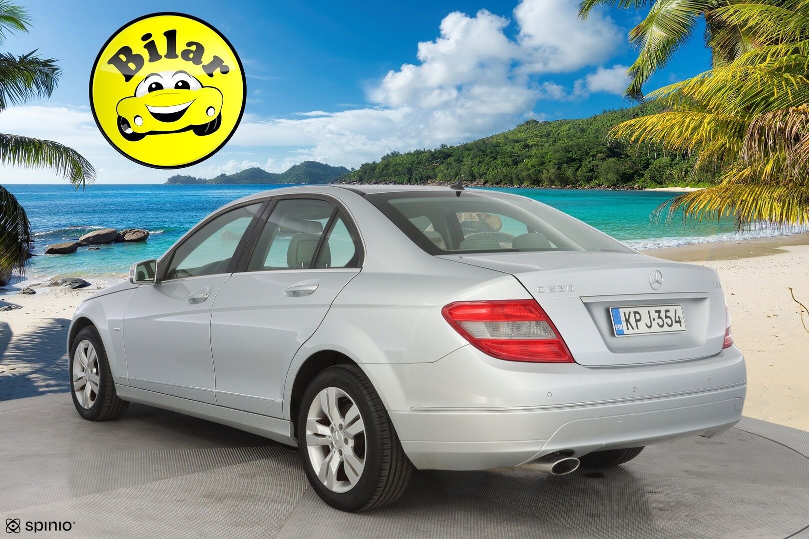 Mercedes-Benz C 2009 220 CDI BE A Premium Business - Suomi- auto | Viimeisin huolto 197tkm | Kahdet renkaat aluvantein | Vakkari | Tutkat | Lohkolämmitin | Puolinahkasisusta