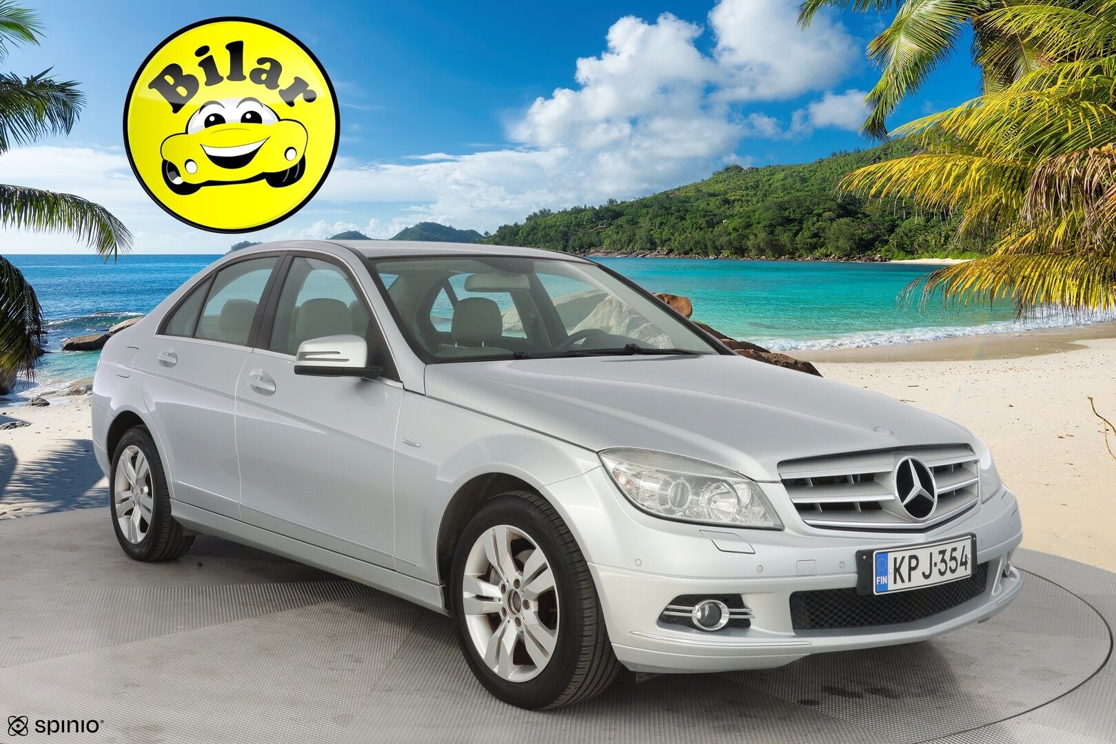 Mercedes-Benz C 2009 220 CDI BE A Premium Business - Suomi- auto | Viimeisin huolto 197tkm | Kahdet renkaat aluvantein | Vakkari | Tutkat | Lohkolämmitin | Puolinahkasisusta