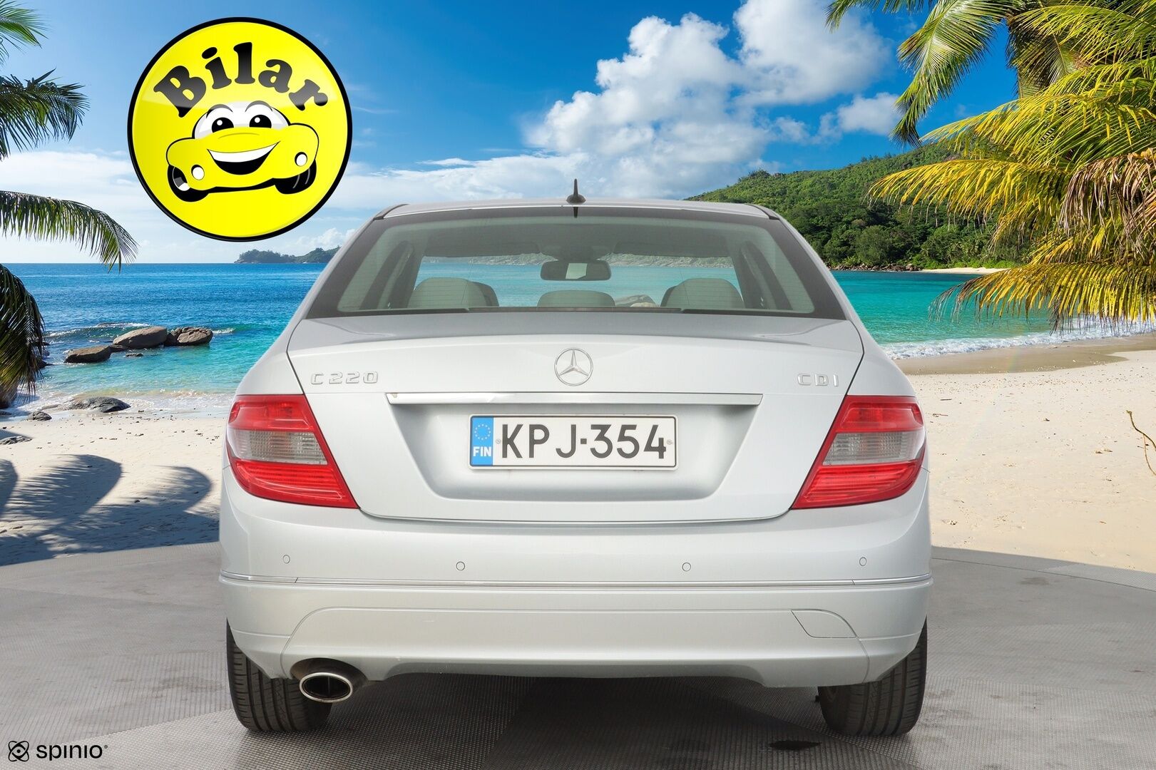 Mercedes-Benz C 2009 220 CDI BE A Premium Business - Suomi- auto | Viimeisin huolto 197tkm | Kahdet renkaat aluvantein | Vakkari | Tutkat | Lohkolämmitin | Puolinahkasisusta